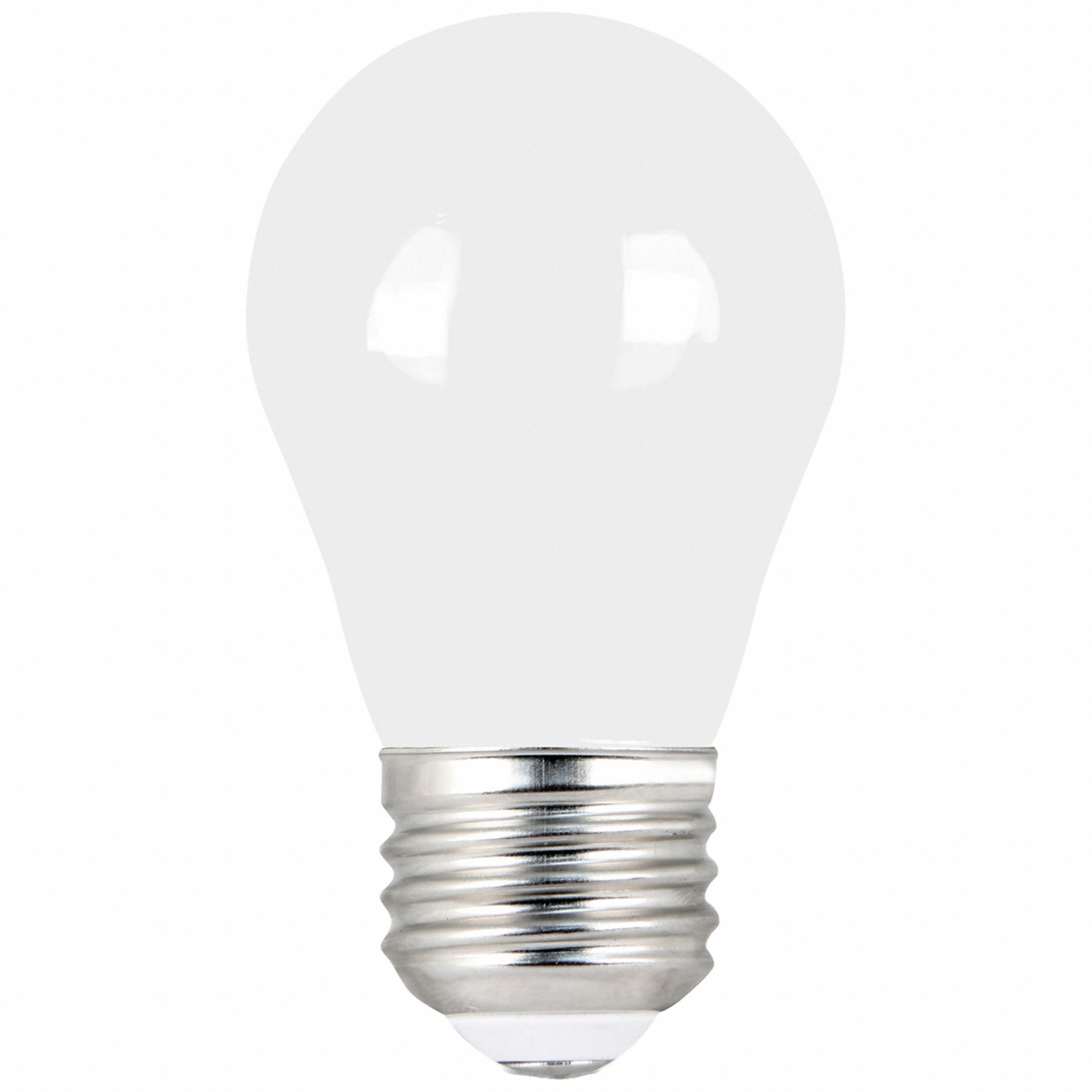 Compact LED Bulb: Medium Screw (E26), LED, (A) Classic, A15, 5 W Watt, 3000K, Frosted