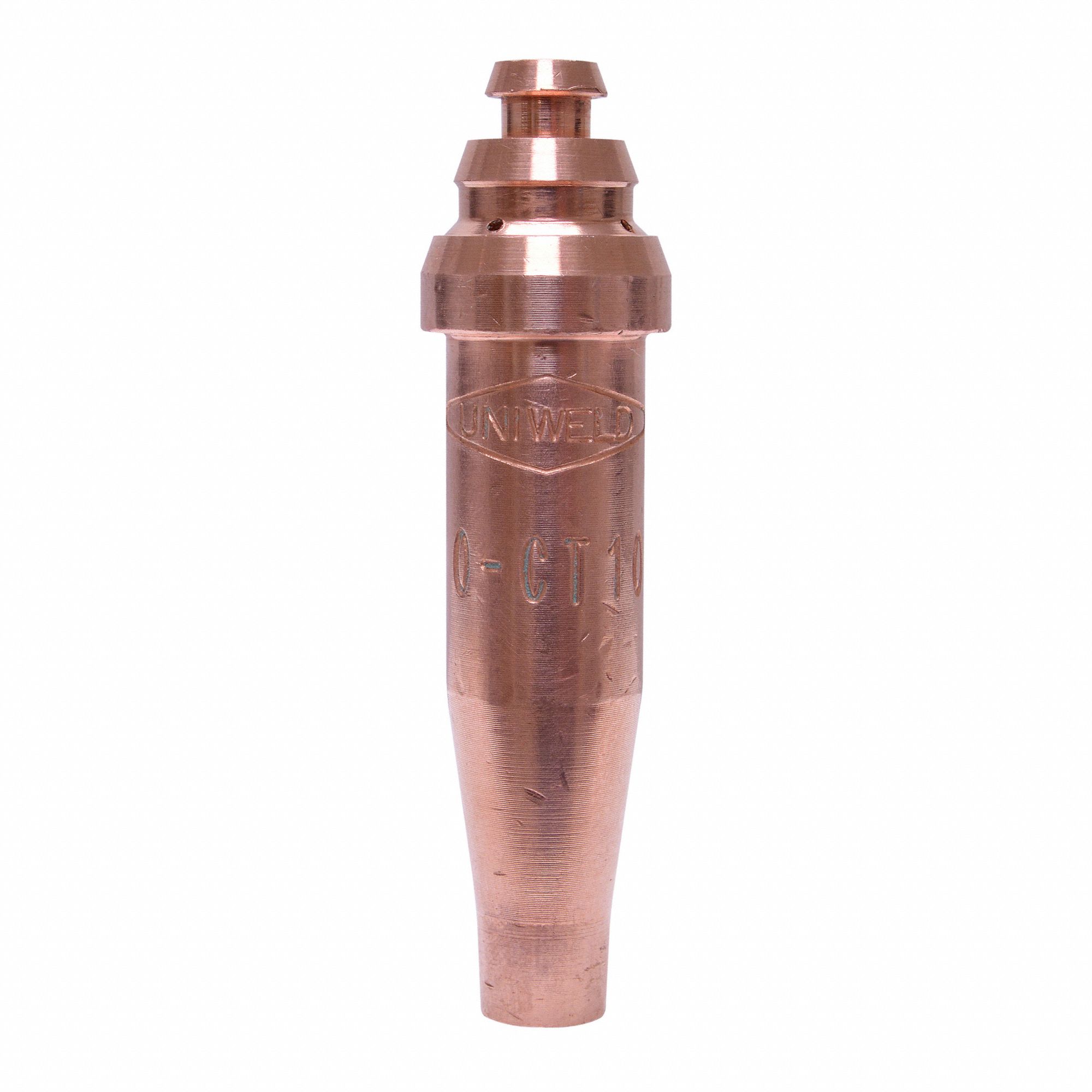 CUTTING TIP, ACETYLENE, 20 TO 25 PSIG OXYGEN/5 PSIG ACETYLENE, CUTS 1/2 IN METAL, TIP SIZE 0