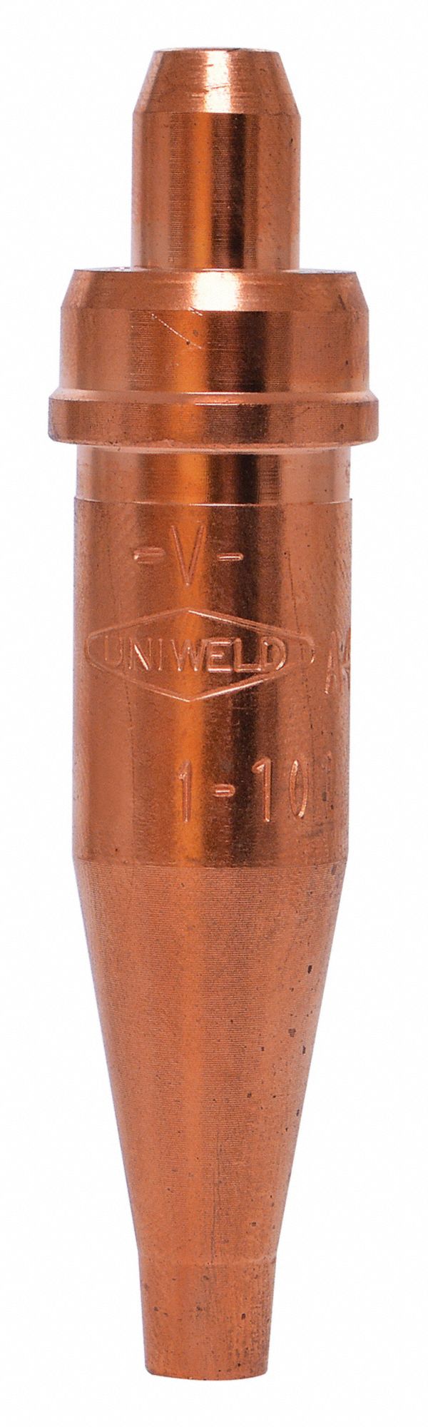 Acetylene Cutting Tip #7: 1-101 Series, Size 7, For Use With Acetylene, 10 in