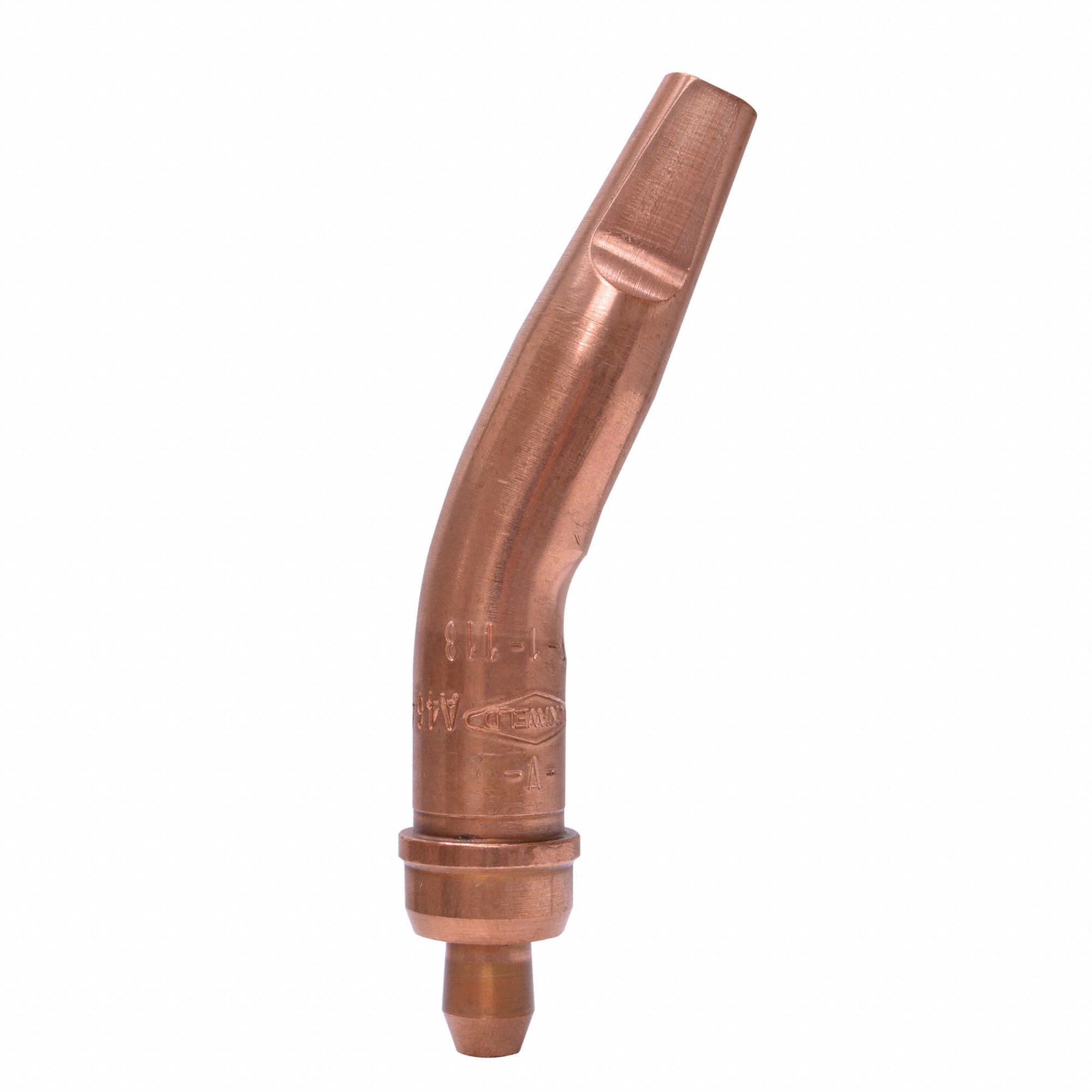 Acetylene Cutting Tip #6: 1-118 Series, Size 6, For Use With Acetylene, 6 in to 8 in