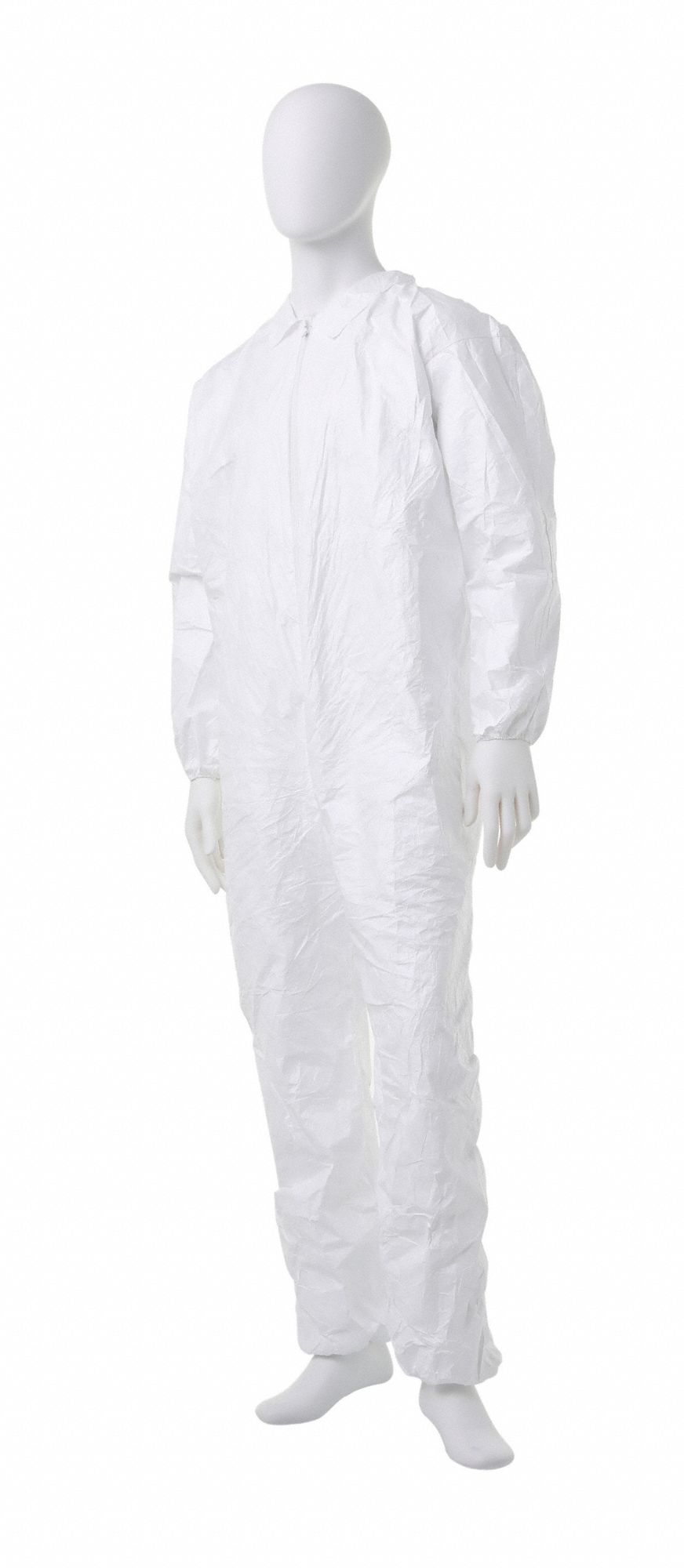 Coveralls: ISO 6 (Class 1, 000) and above, Tyvek® IsoClean®, Non-Sterile, Elastic, S, 25 PK