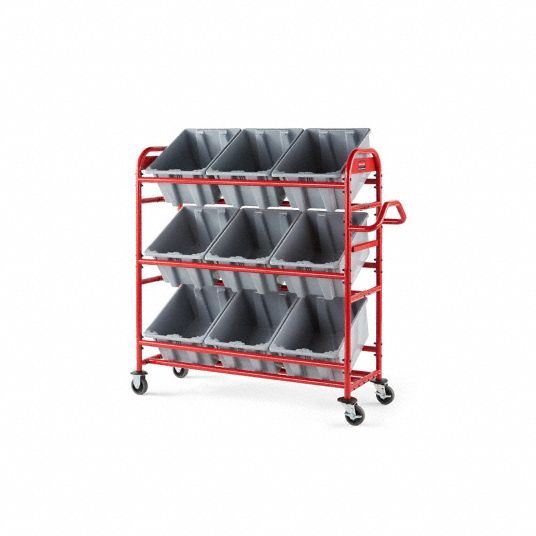 Beefy Rubbermaid Cart – MP&E Cameras and Lighting