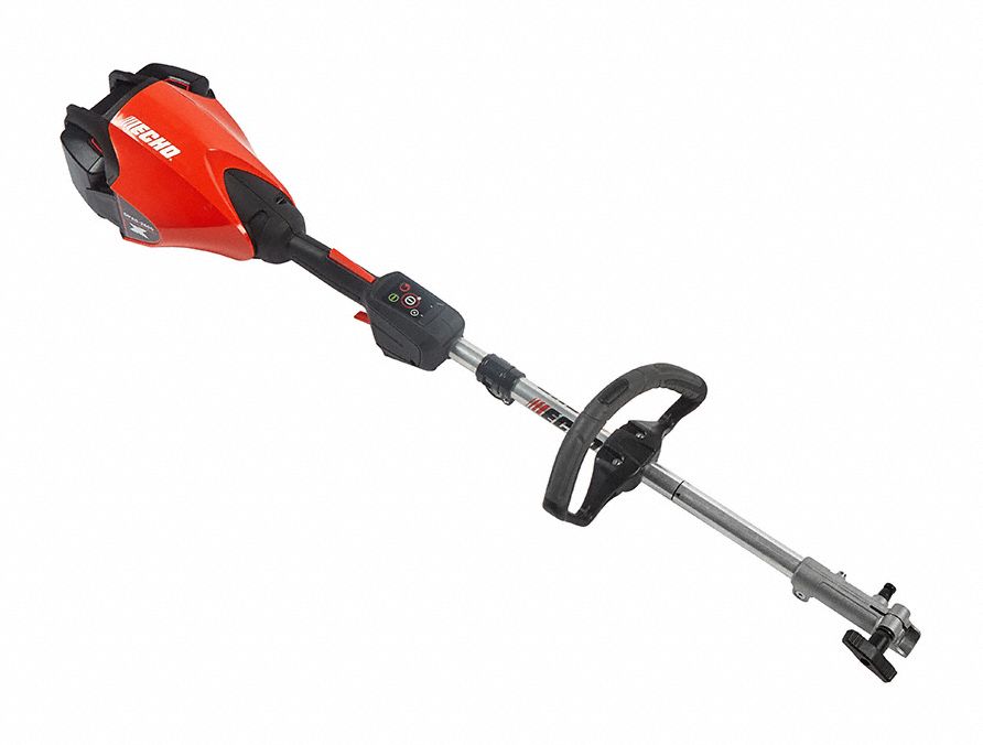 Battery-Powered String Trimmer: 17 in Cutting Wd, Straight Shaft, 59 in Shaft Lg, 26 cc, ECHO
