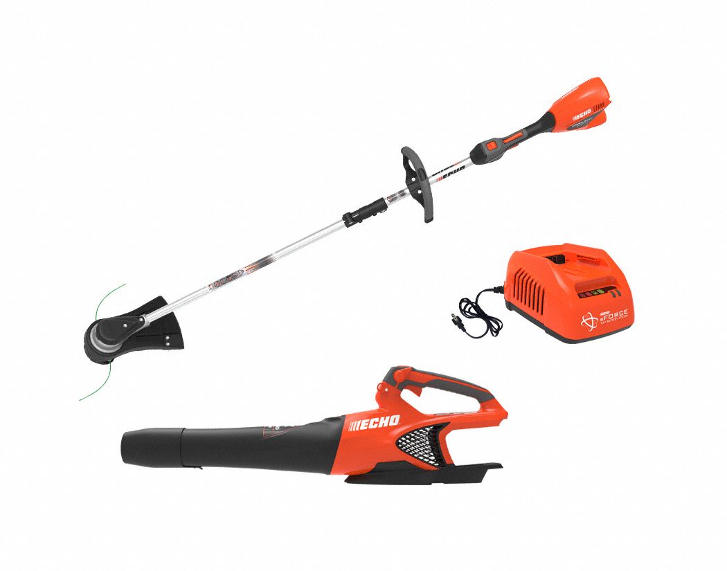 ECHO, 56 V Volt, 3 Tools, String Trimmer 793VN2DCPBVRVS1B Grainger