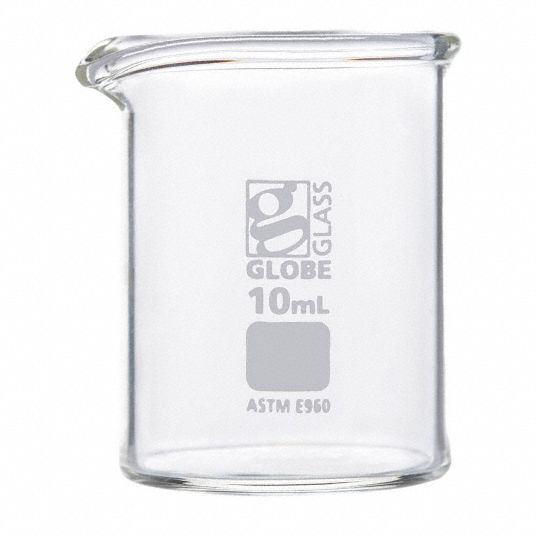 Borosilicate Glass Low Form Beaker 793vx98010010 Grainger 4361