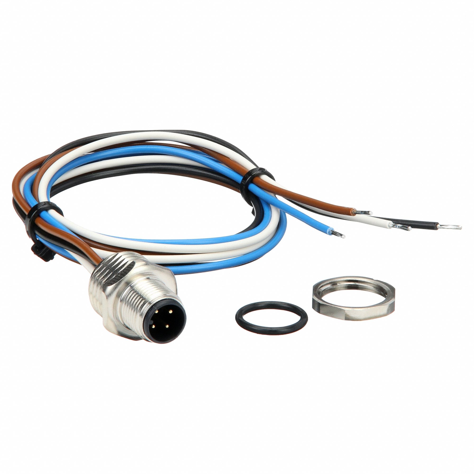 HARTING, A Coded, 4 Pin, M12 Panel FeedThrough Connector 793YK4