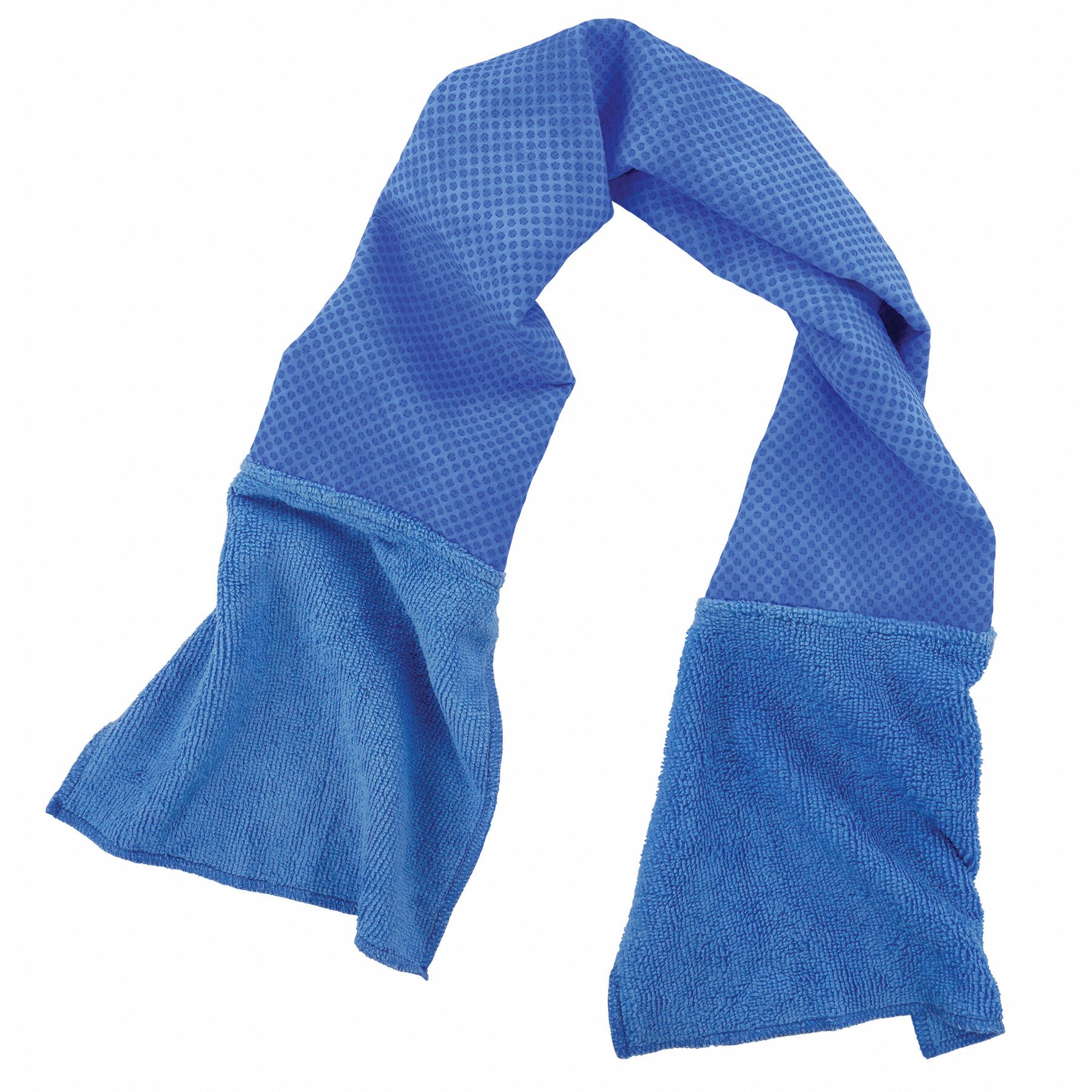 SERVIETTE RAFRAÎCHISSANTE MULTIUSAGE,BLEUE,UNIVERSEL,COUVRE-COU,PVA