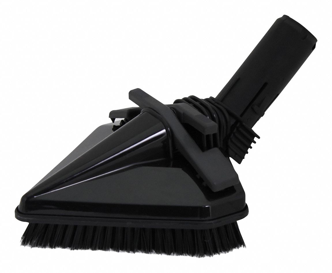 Triangular Brush: Triangular Brush, Steam Cleaner, Nylon/Plastic, 5/8 mm Bristle Dia