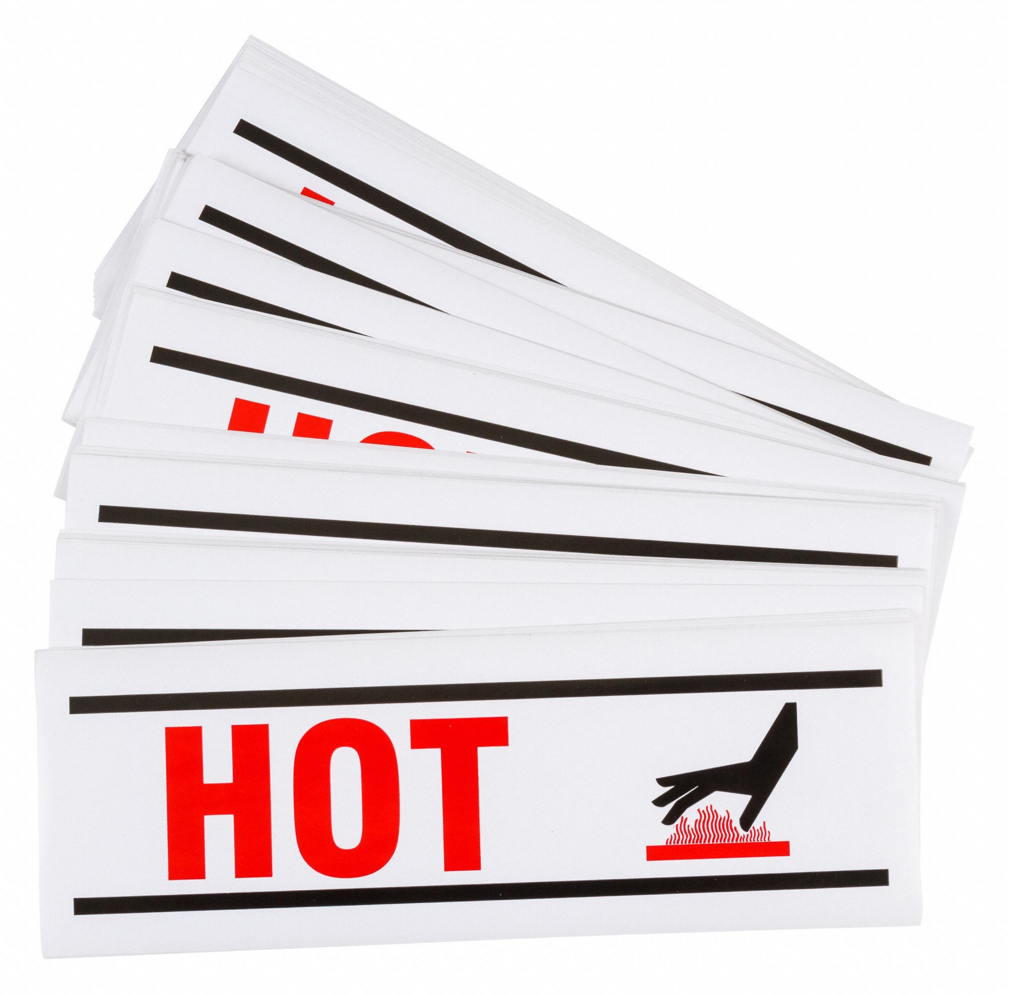 Label, Vinyl, 3 1/2 H, 10" W, PK25"