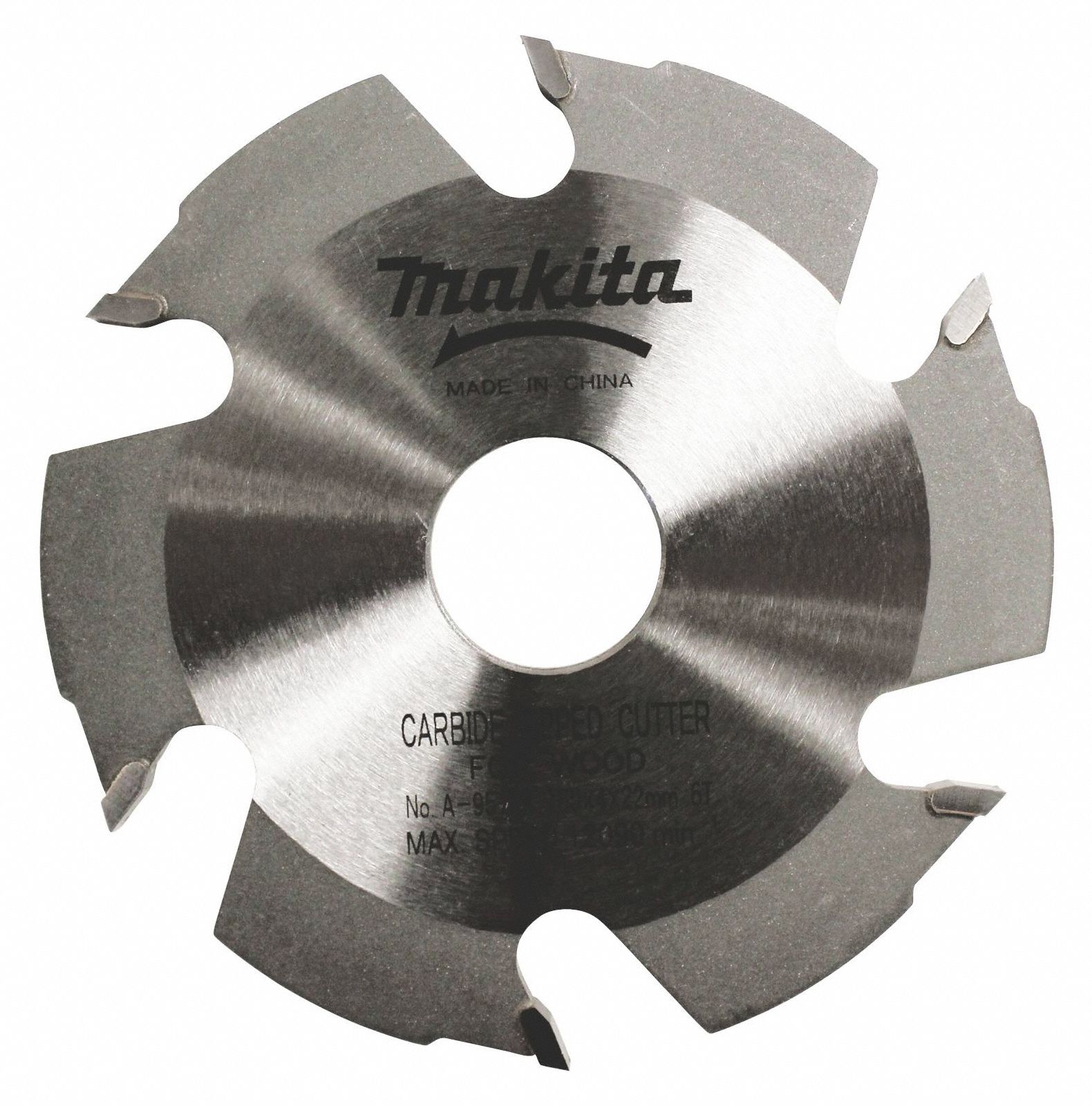 Joiner Blade: 4 in Blade Dia, Carbide