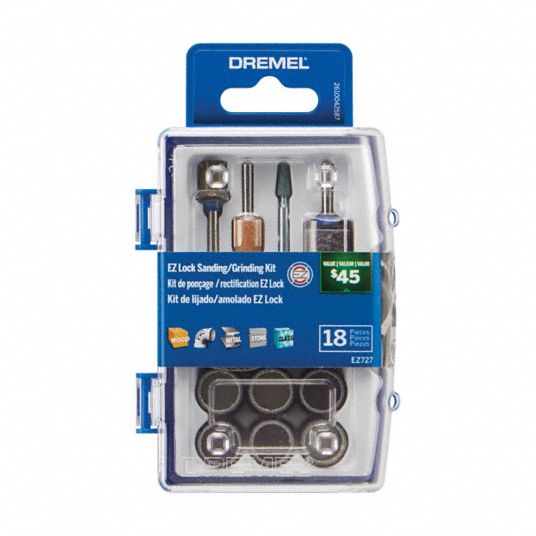 DREMEL, Rotary Accessory Kit, 18 Pieces, Rotary Tool Accessory Kit ...