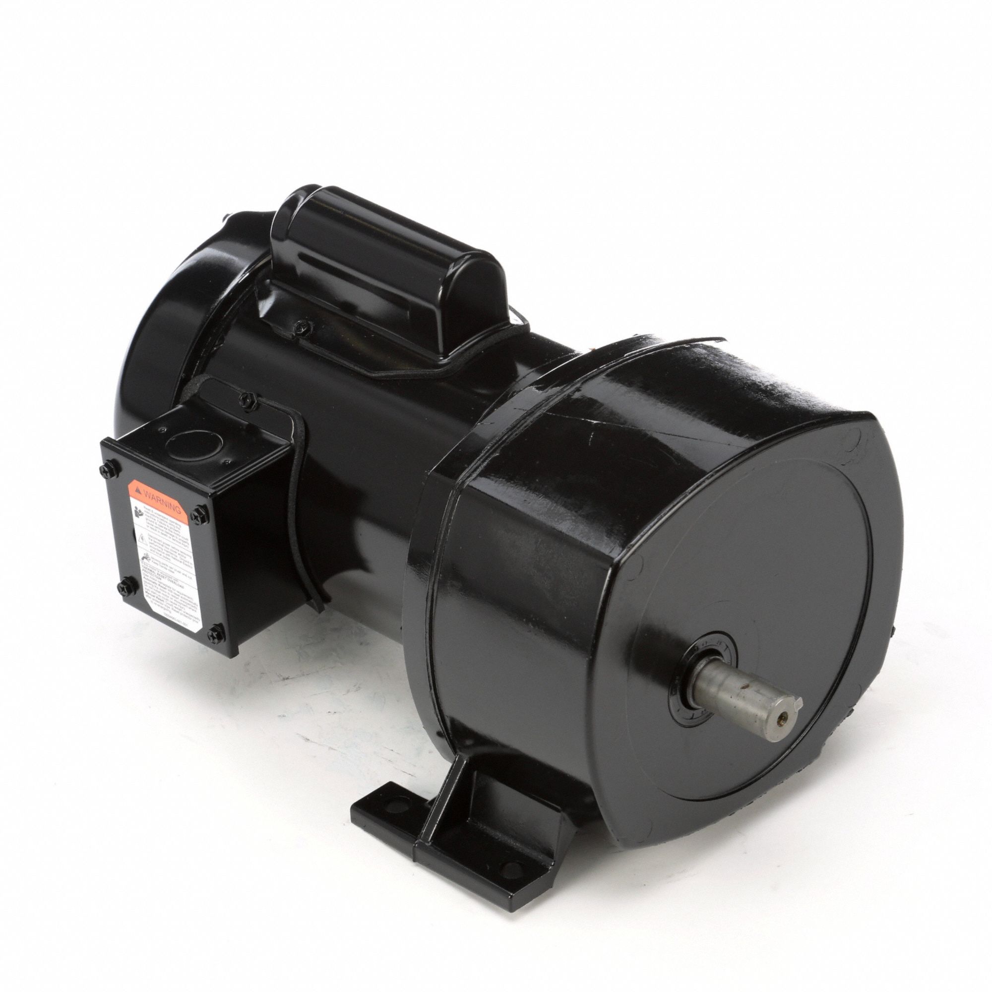 AC Gearmotor: Parallel, Single Output Shaft, Capacitor-Start, TEFC, 12 RPM, 0.25 hp Input