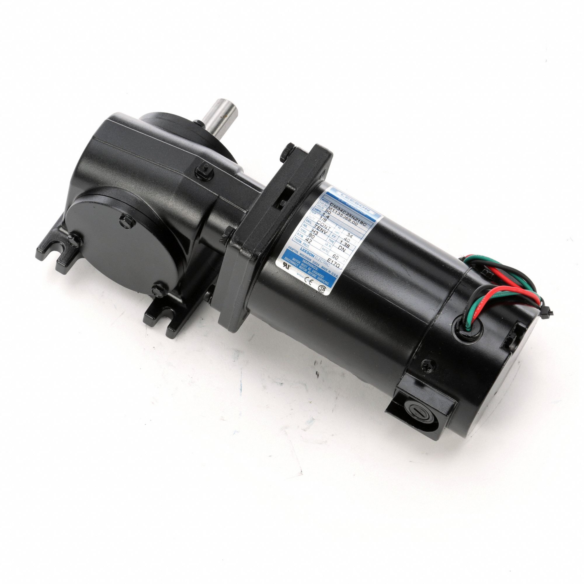 LEESON, Right Angle, 90V DC, Right Angle Gearmotors - 794AX9|M1135069 ...