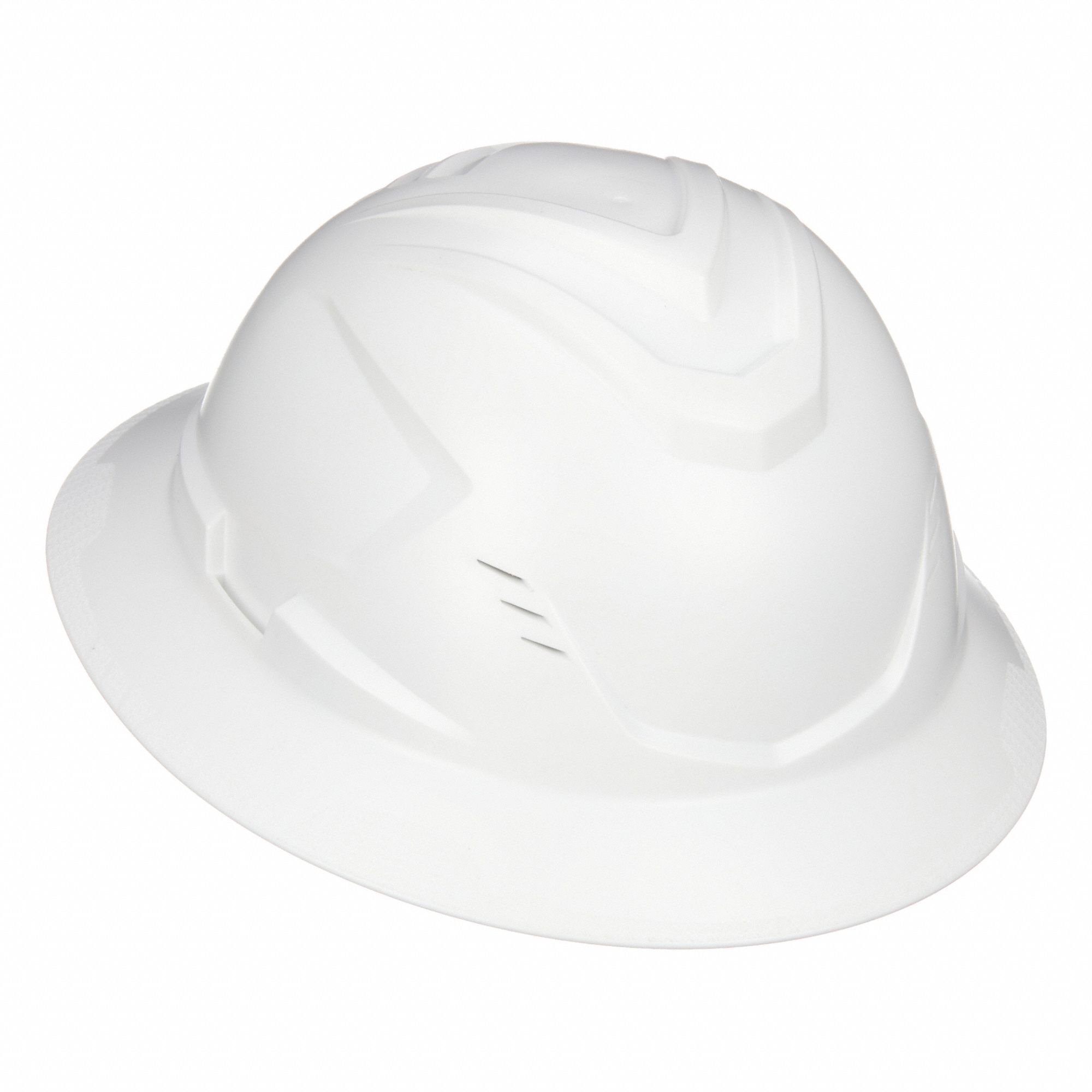 V-GARD, White, No Graphics, Full Brim Cooling Helmet - 794C32