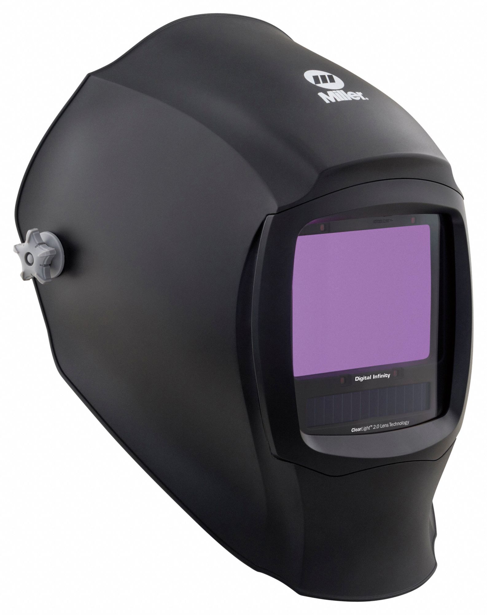 AUTO-DARKENING WELDING HELMET, 4 ARC SENSORS, BLACK, 13.4 SQ IN, NYLON, LI-ION