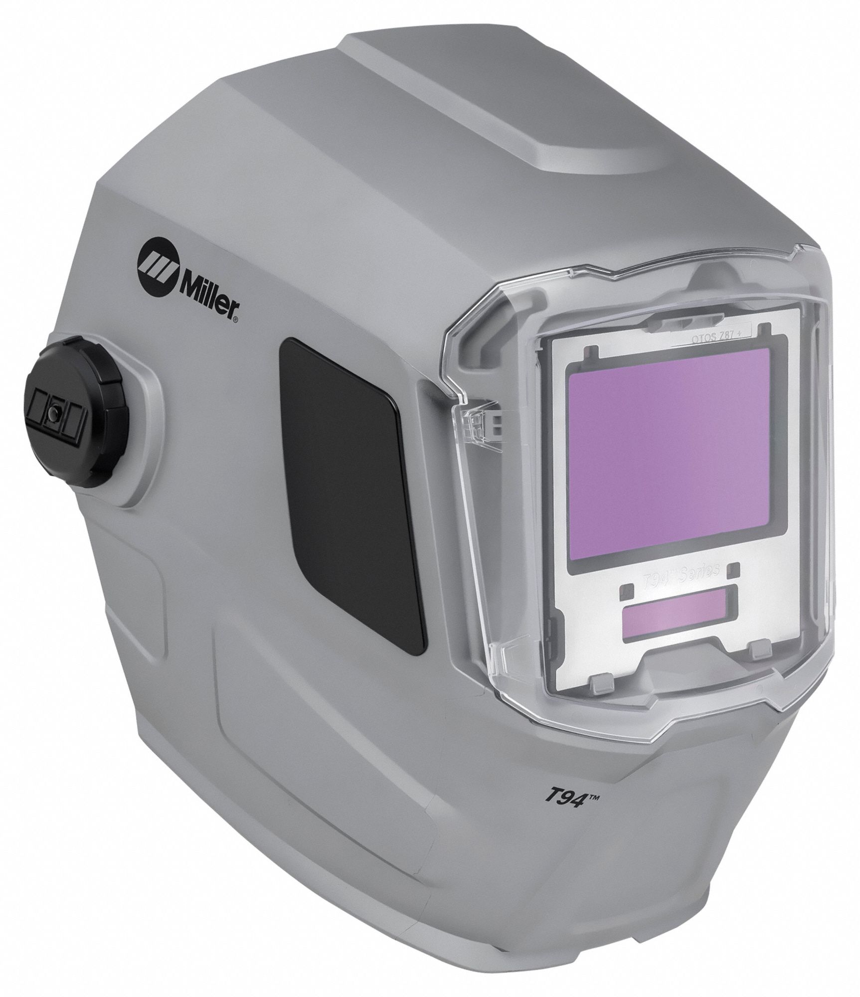 AUTO-DARKENING WELDING HELMET, 4 ARC SENSORS, SILVER, 9 SQ IN, DIGITAL, LI-ION