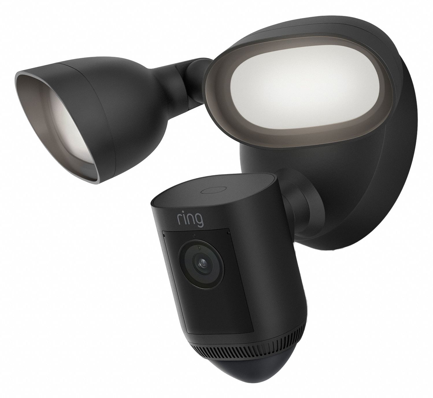 Floodlight Camera: Outdoor, Black, 1080p HD, 1080p