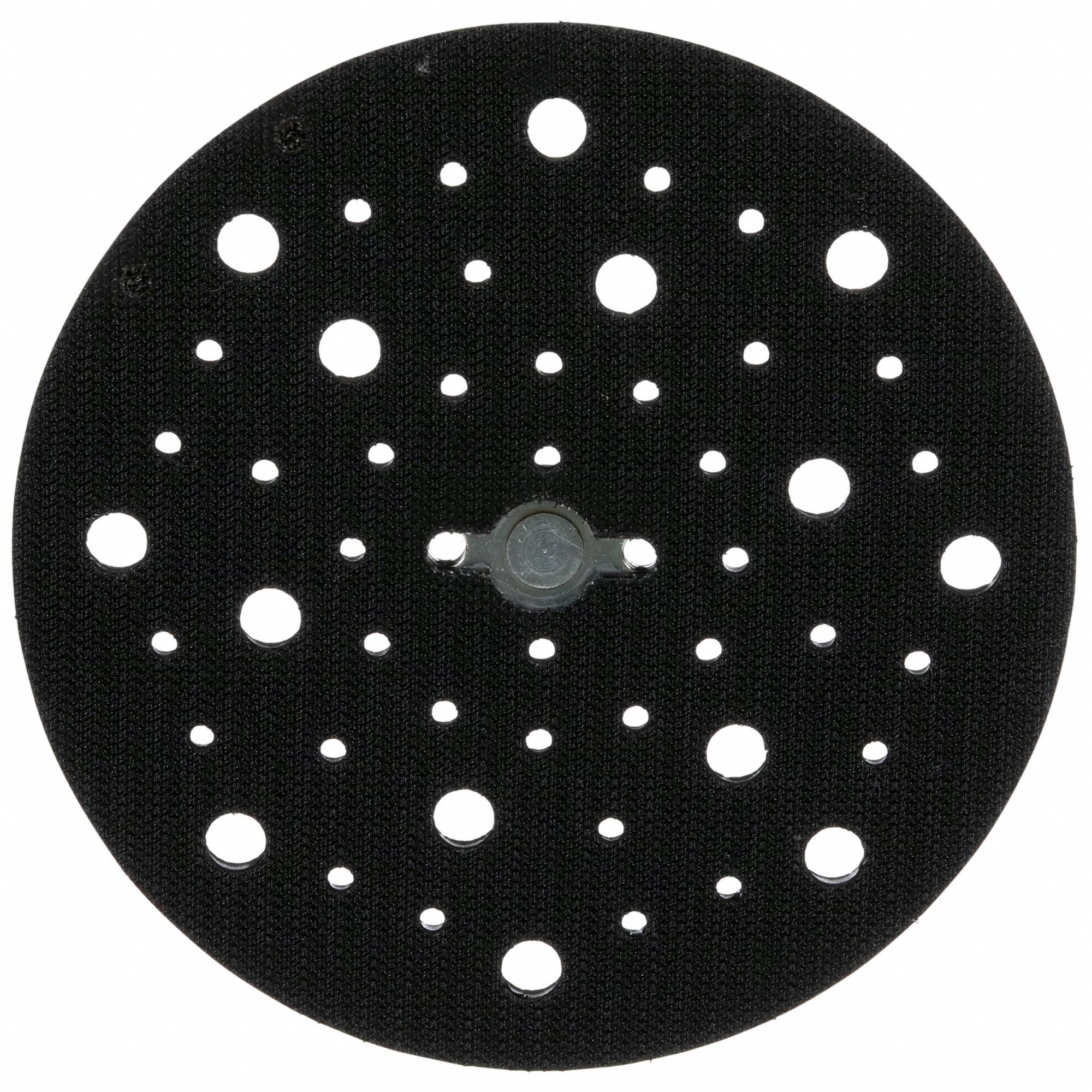 3M, 6 in Dia, 5/16"24 ThreadedShank, Low Profile HookandLoop Disc Backup Pad 794CX389053