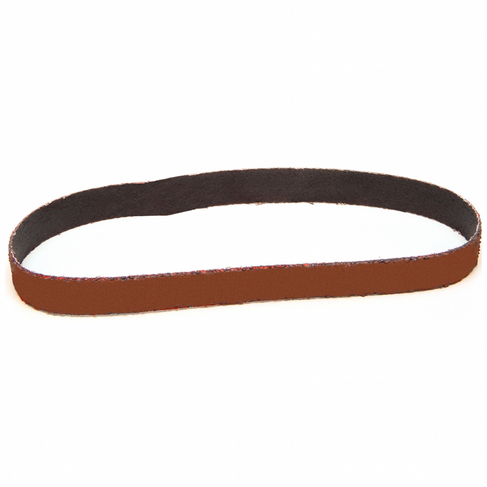 Sanding Belt: 3/4 in W x 18 in L, Ceramic, 36 Grit, YF Wt Polyester Backing, 767F, 200 PK