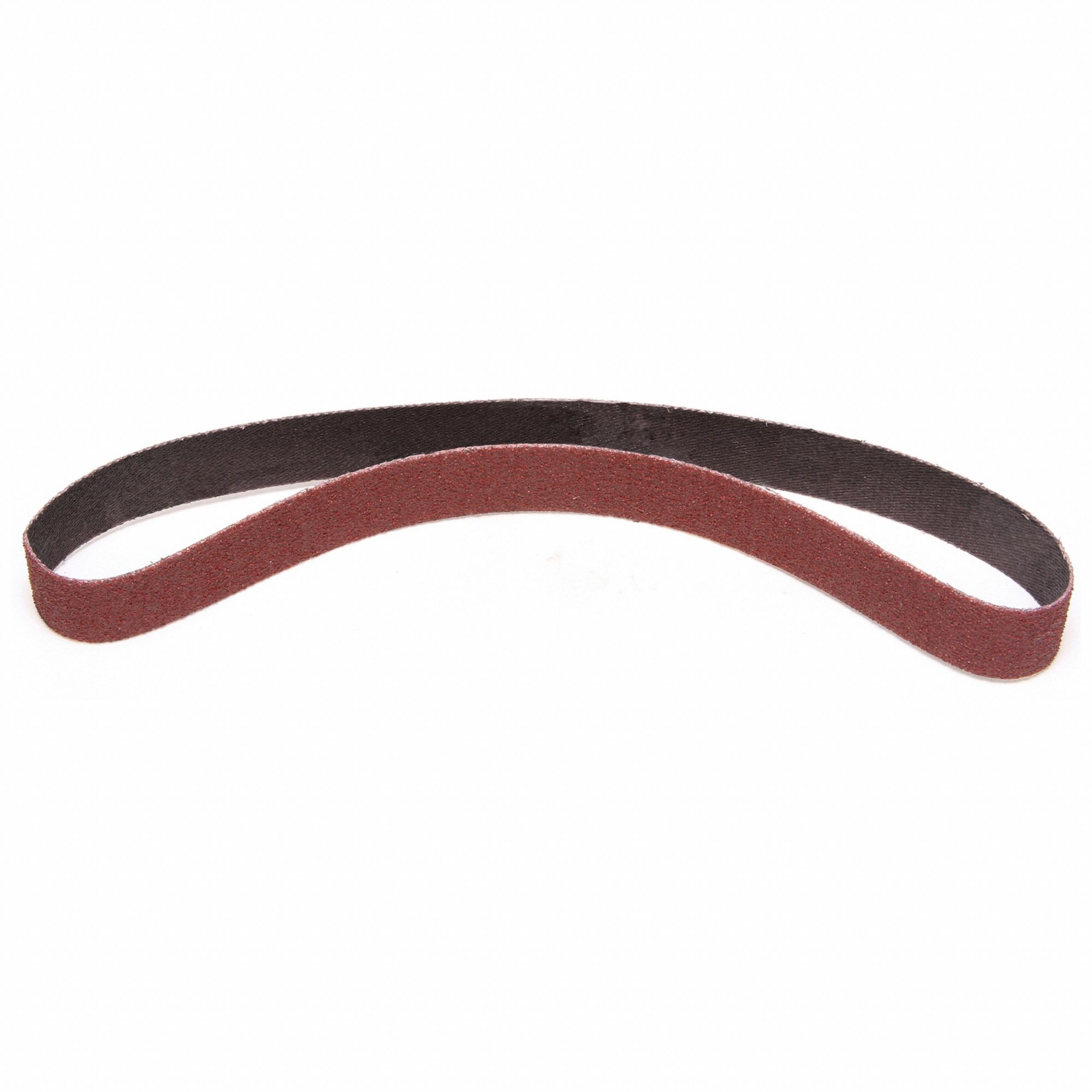 Sanding Belt: 3/4 in W x 20 1/2 in L, Ceramic, 36 Grit, YF Wt Polyester Backing, 767F, 200 PK