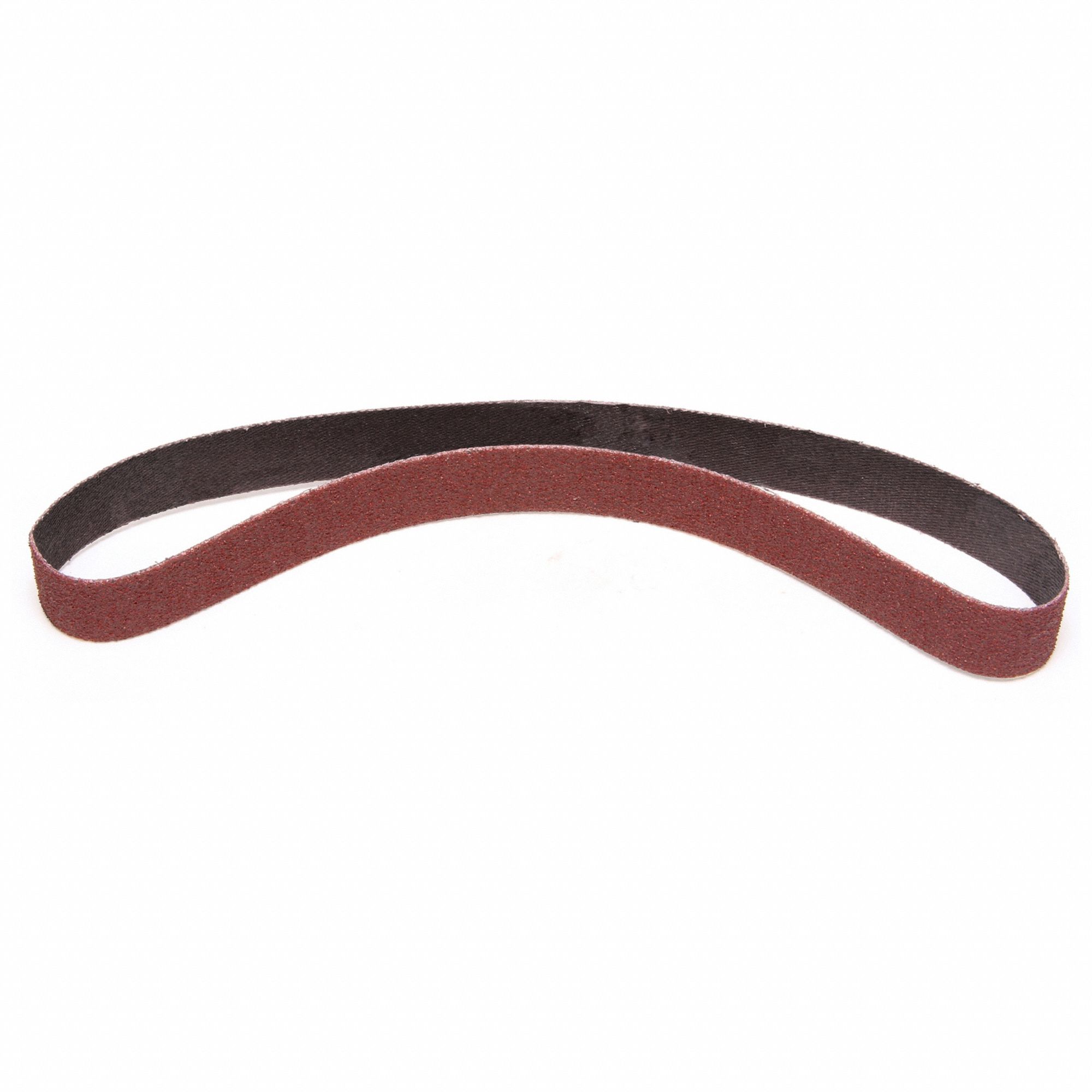Sanding Belt: 3/4 in W x 20 1/2 in L, Ceramic, 80 Grit, YF Wt Polyester Backing, 767F, 200 PK