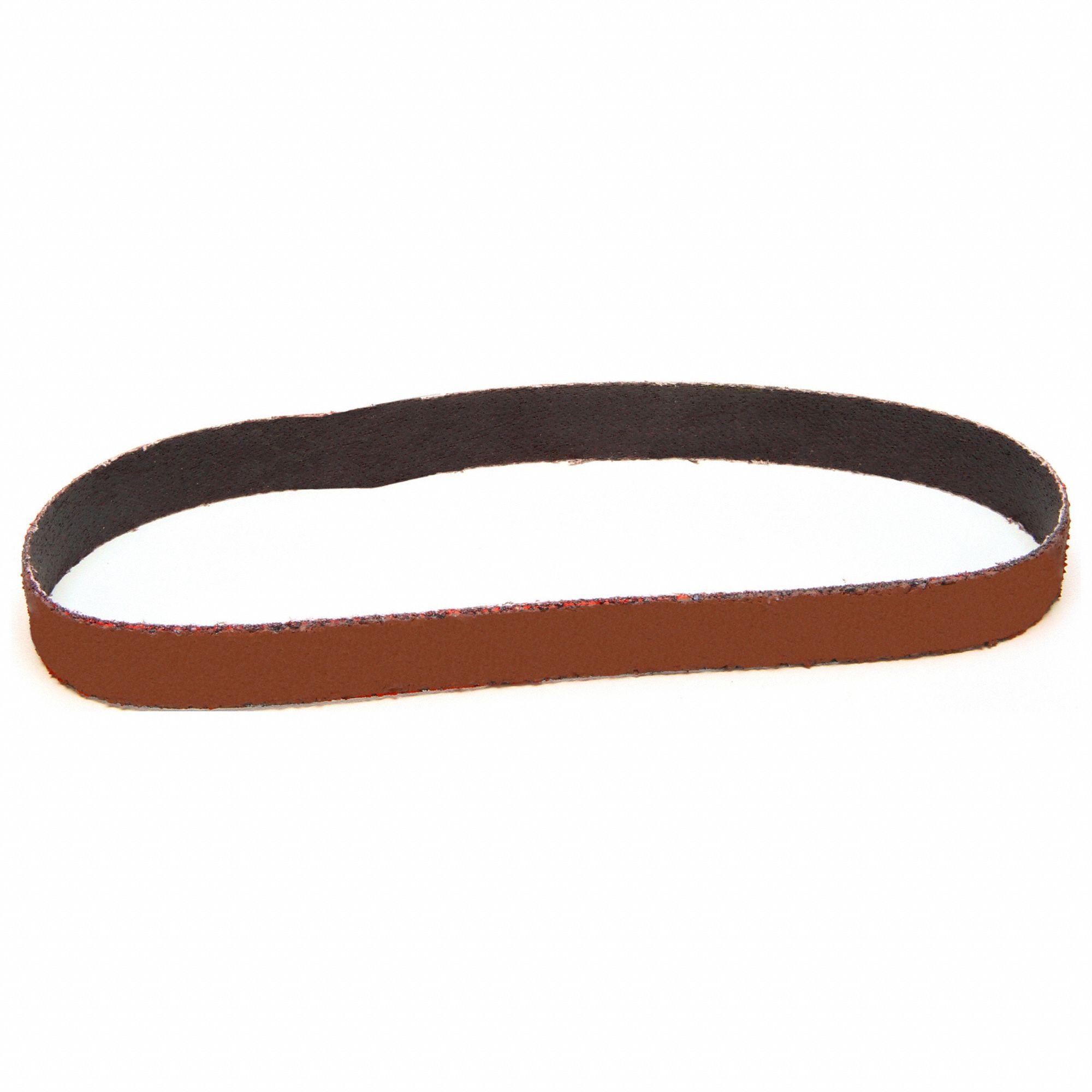 Sanding Belt: 1/2 in W x 12 in L, Ceramic, 120 Grit, YF Wt Polyester Backing, 767F, 200 PK