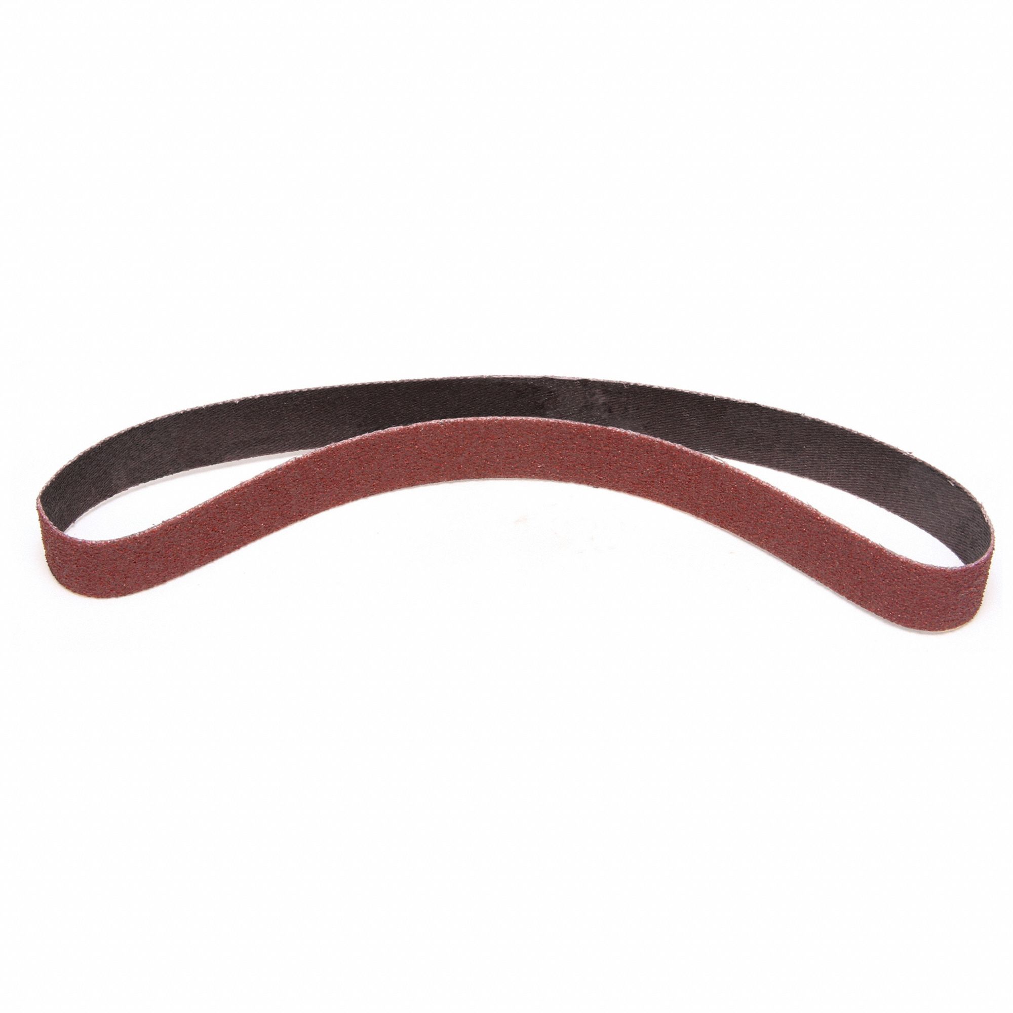 Sanding Belt: 3/4 in W x 20 1/2 in L, Ceramic, 60 Grit, YF Wt Polyester Backing, 767F, 200 PK
