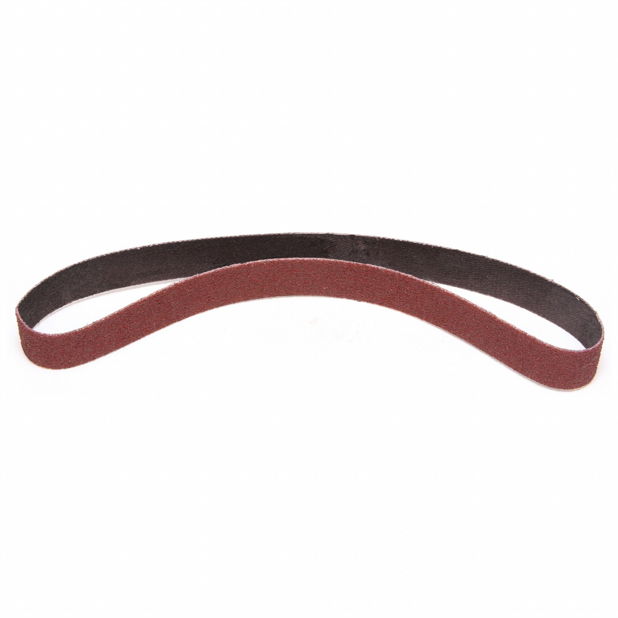 Sanding Belt: 1/2 in W x 24 in L, Ceramic, 36 Grit, YF Wt Polyester Backing, 767F, 200 PK