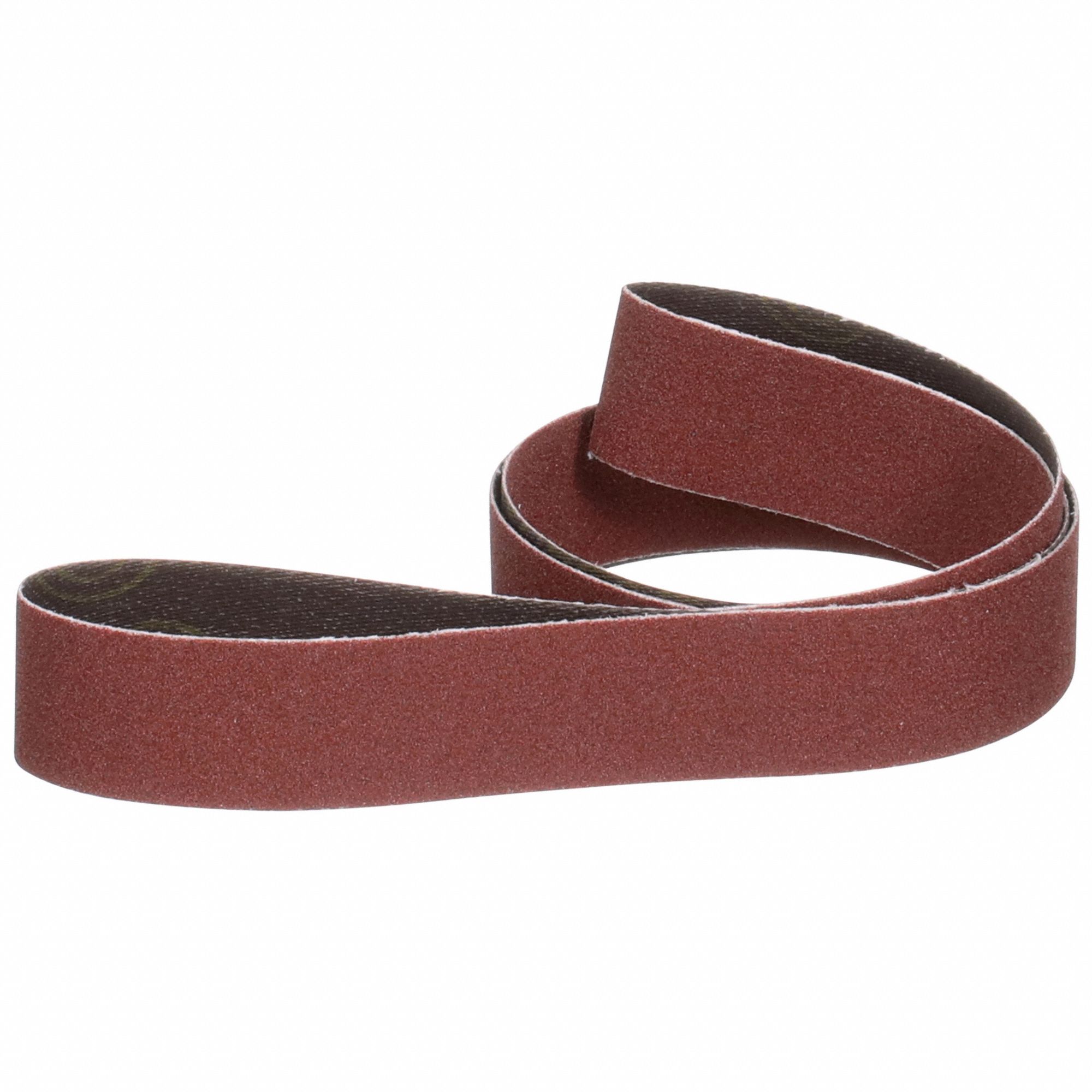 Sanding Belt: 2 in W x 60 in L, Ceramic, 60 Grit, YF Wt Polyester Backing, 767F, 50 PK