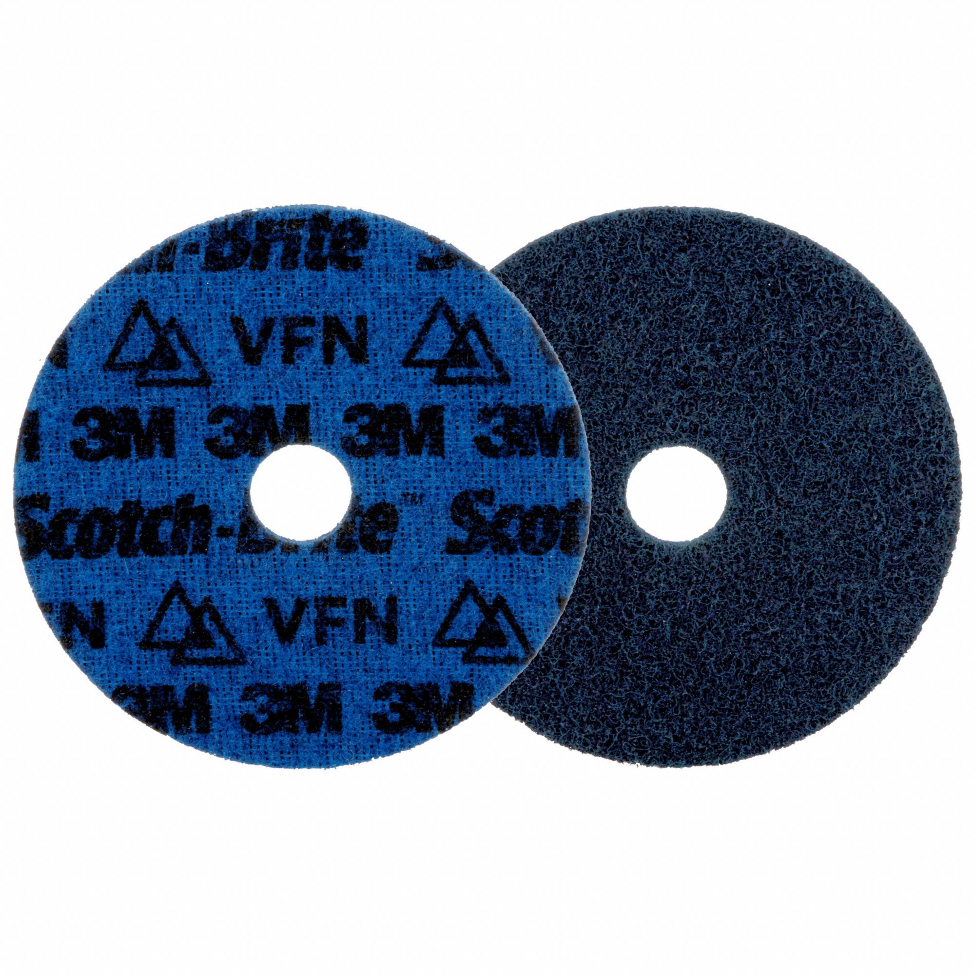 SCOTCHBRITE, 5 in x 7/8 in, Ceramic, HookandLoop Surface