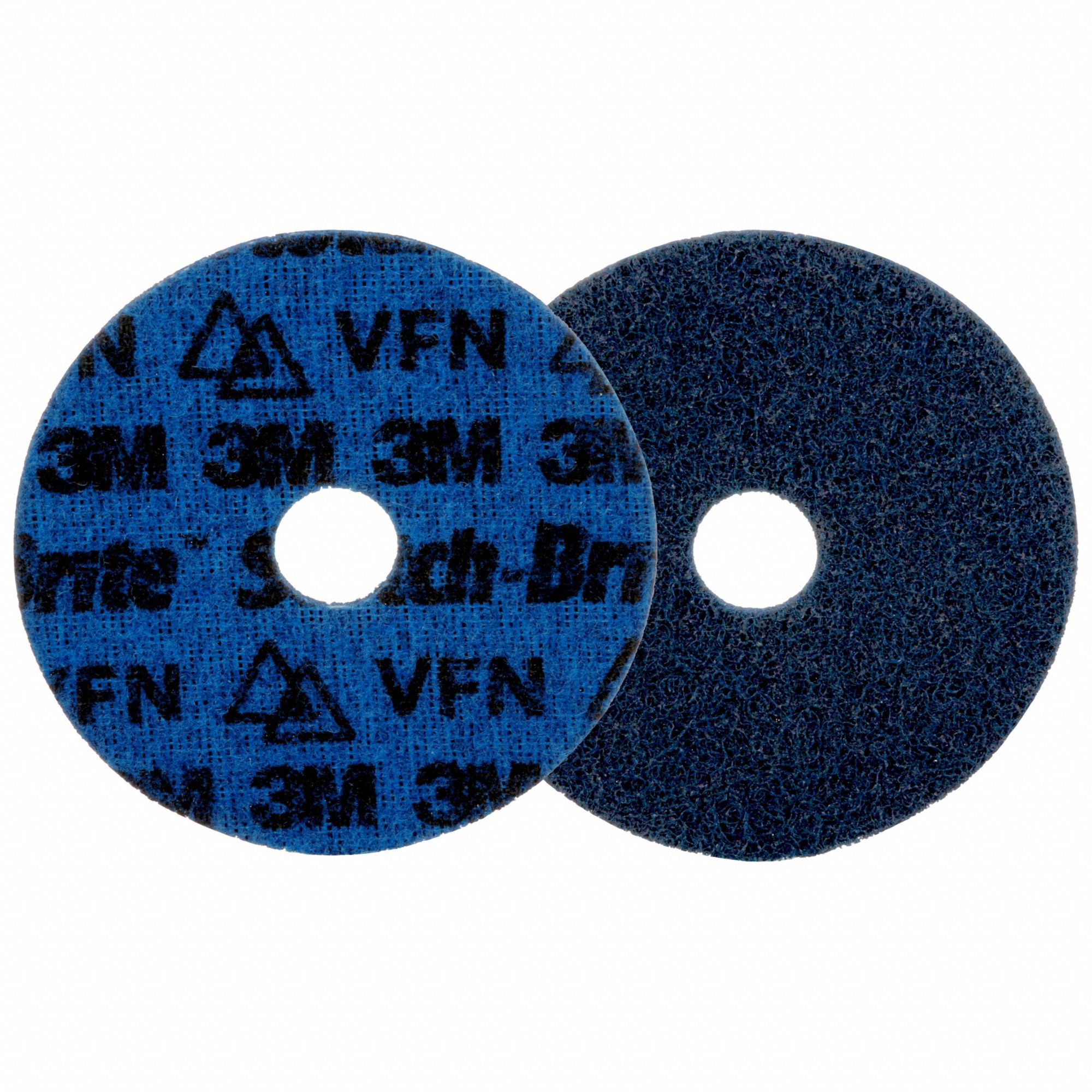 Hook-and-Loop Surface Conditioning Disc: 4 1/2 in x 7/8 in, Ceramic, Very Fine, 50 PK