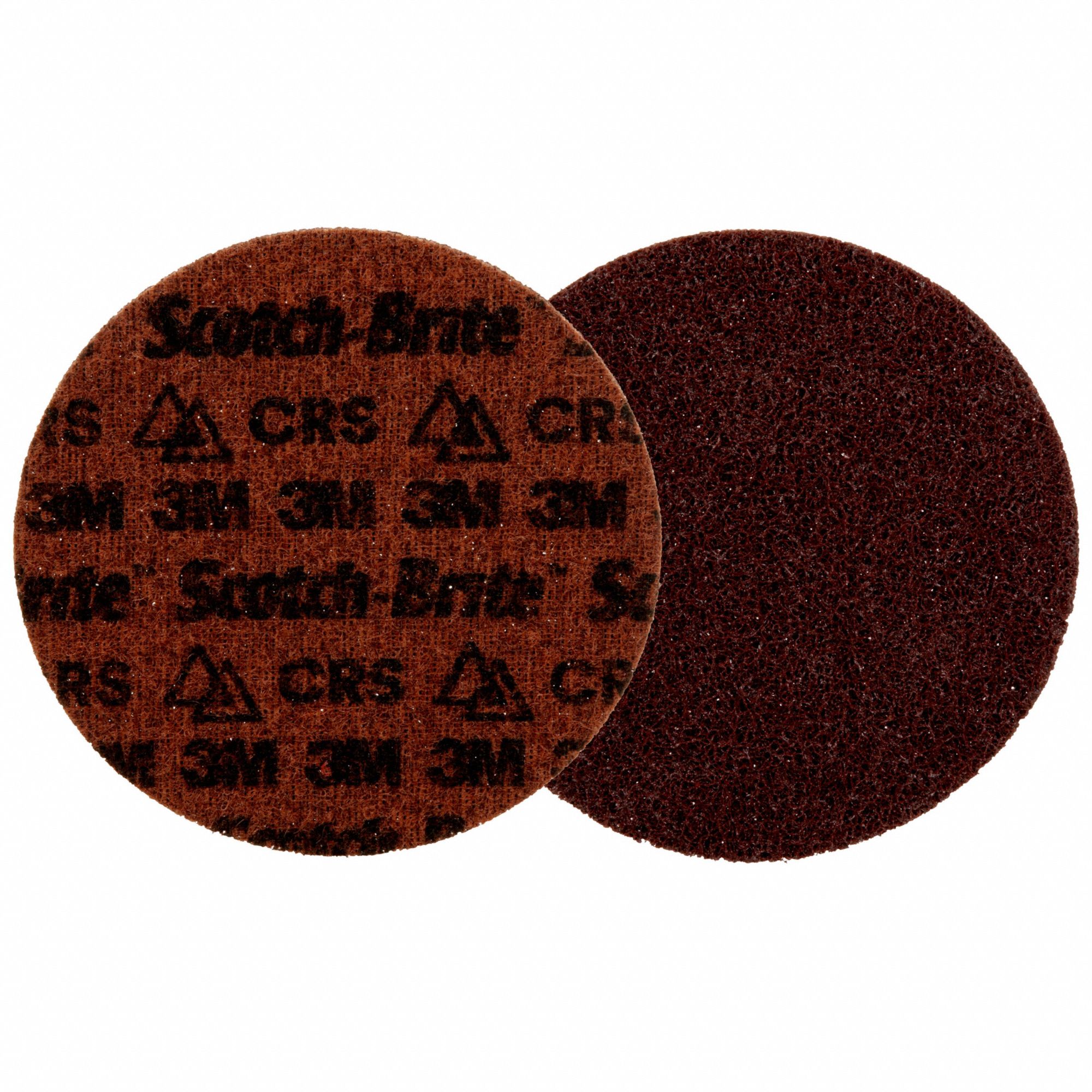 Hook-and-Loop Surface Conditioning Disc: 6 in Dia, Ceramic, Coarse, Non-Vacuum, 50 PK