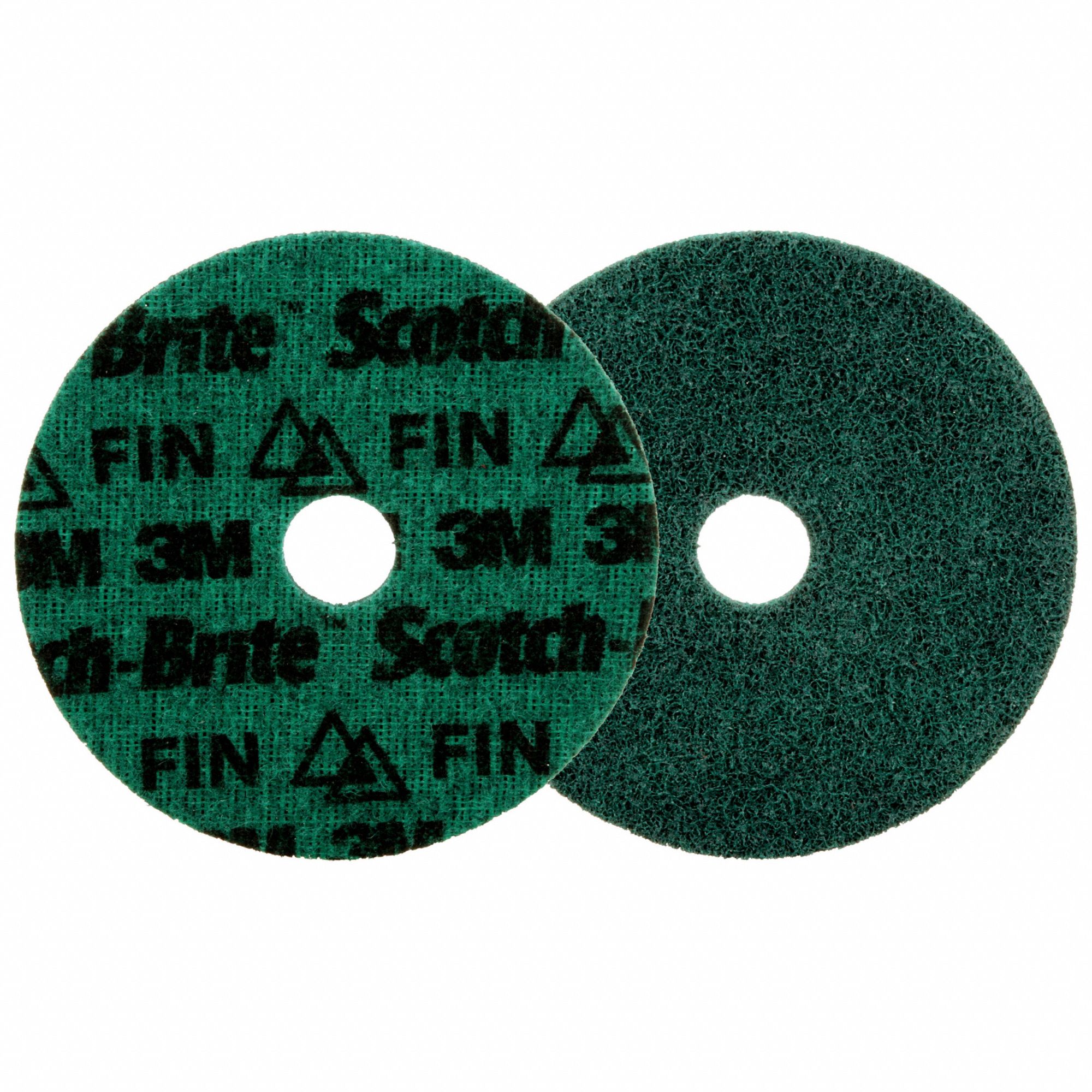 Hook-and-Loop Surface Conditioning Disc: 5 in x 7/8 in, Ceramic, Fine, PN-DH, 50 PK