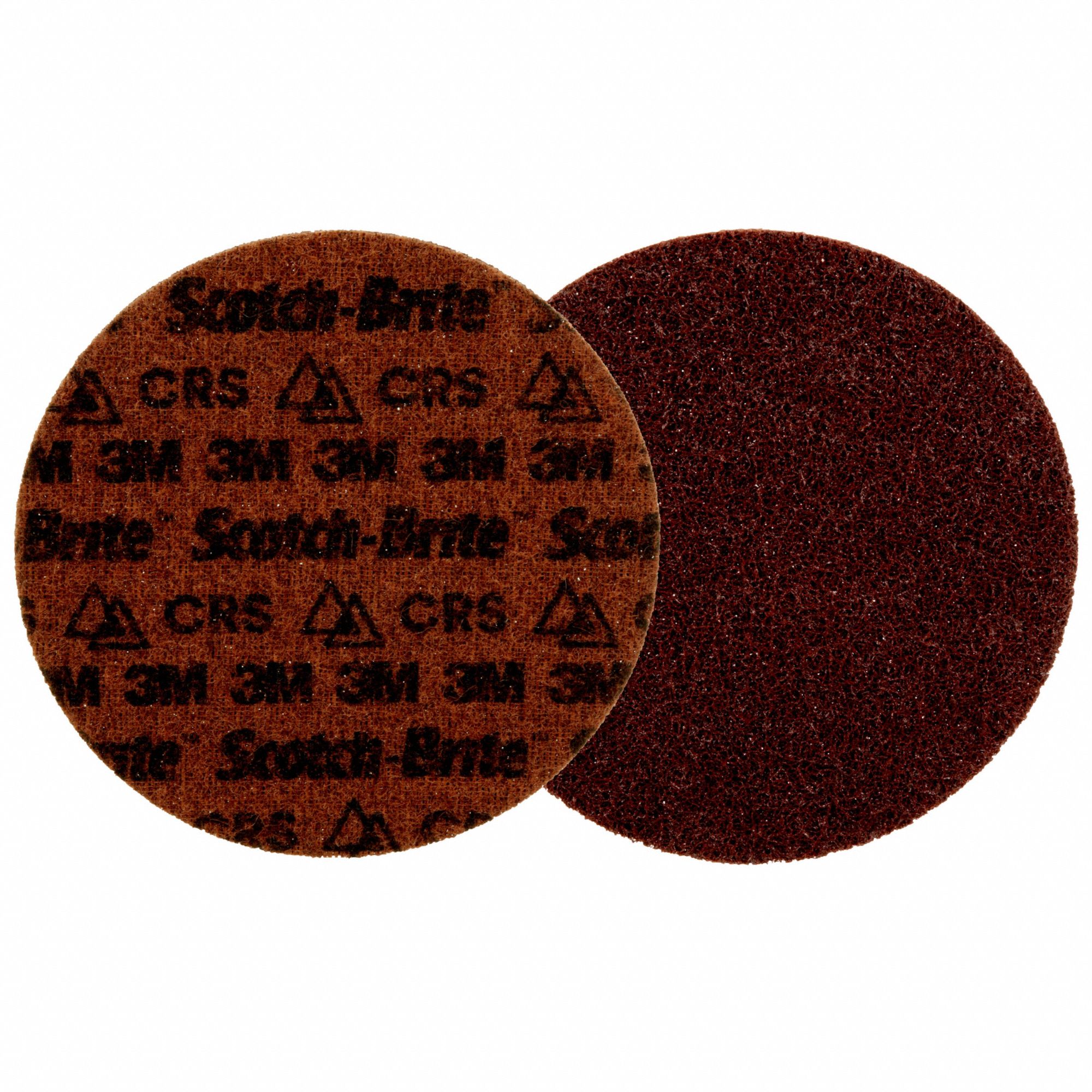 Hook-and-Loop Surface Conditioning Disc: 7 in Dia, Ceramic, Coarse, Non-Vacuum, 25 PK