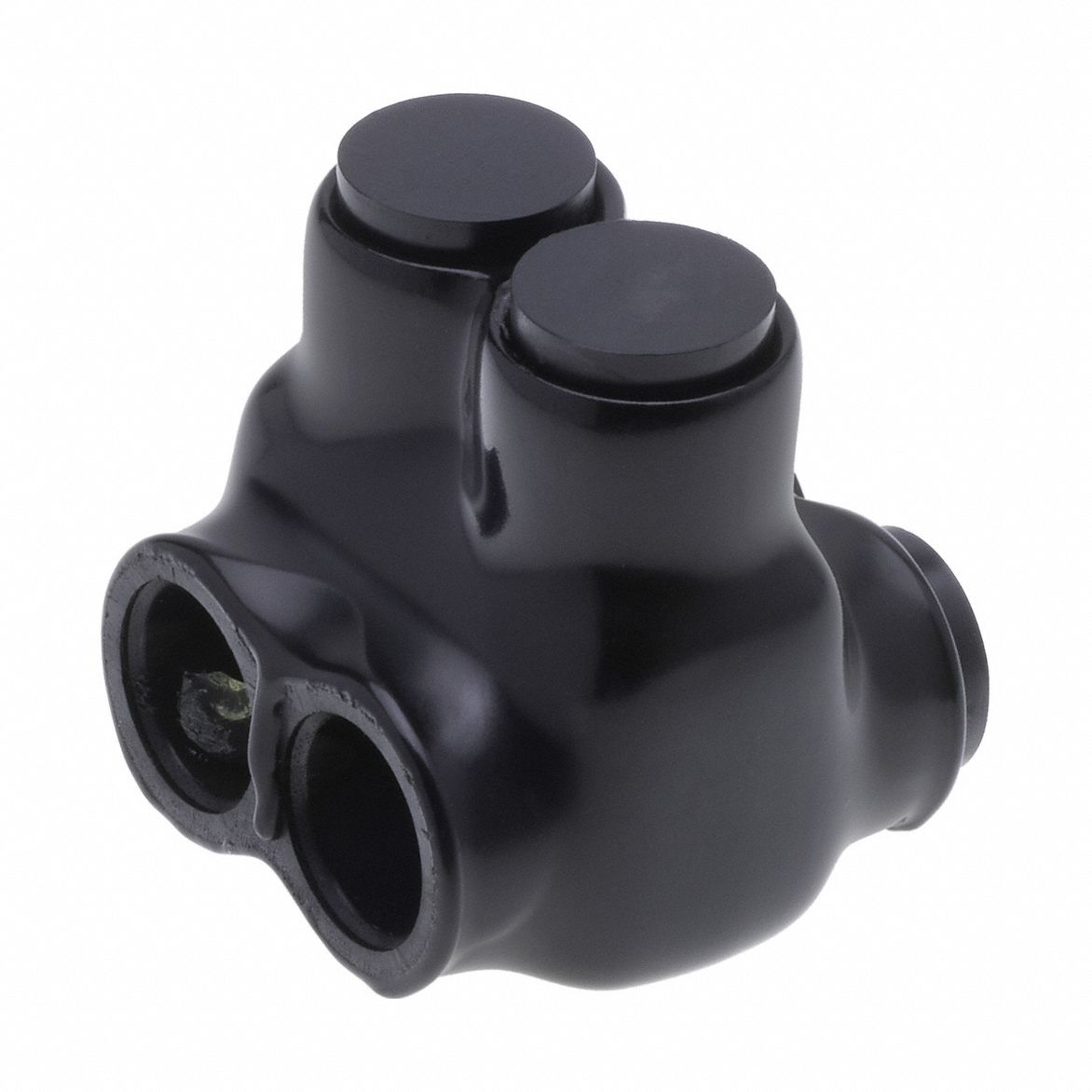 MultitapConnector, Alum, Blk, Hex, 2Port