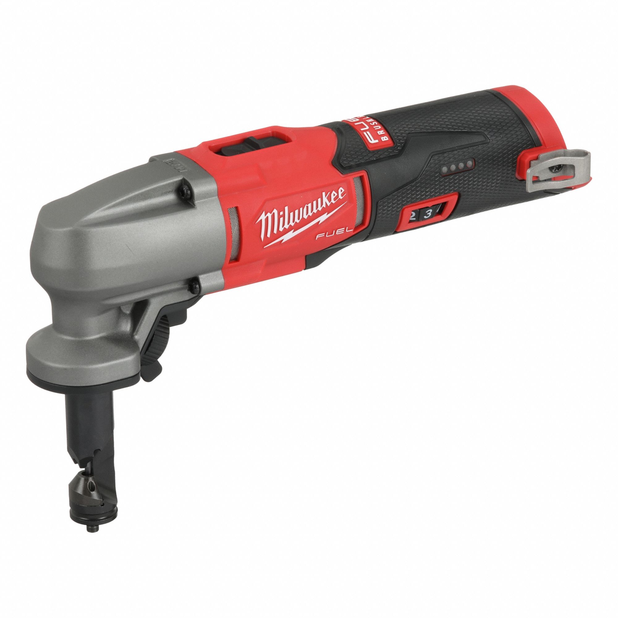 Nibbler: 12V DC, 16 ga Capacity (Steel), 18 ga Capacity (Stainless Steel), Brushless Motor