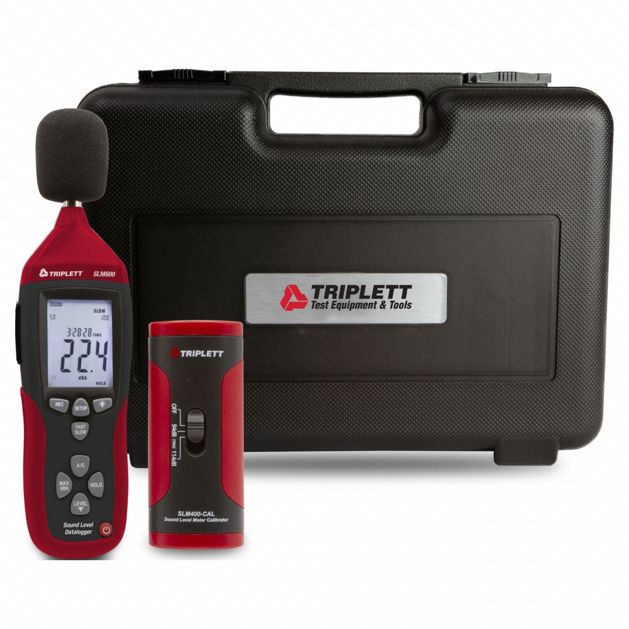 Sound Level Meter: 30 dB to 130 dB, Included, Sound Level Meters, Type 2, 30 dB to 130 dB