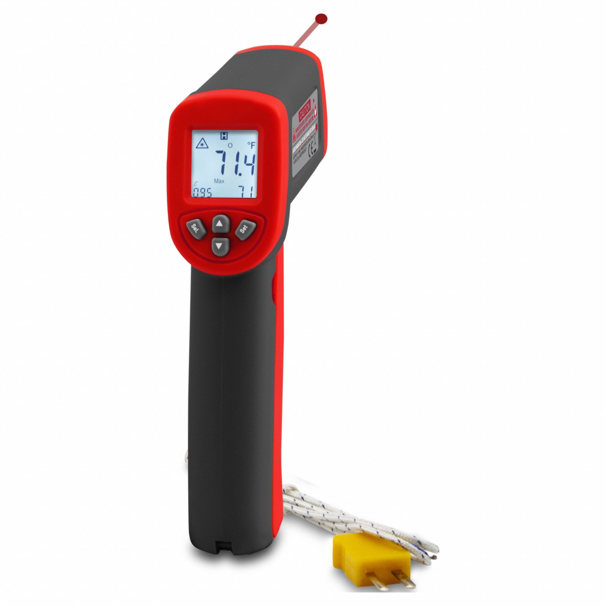 INFRARED THERMOMETER, IRT227-NIST, INCLUDED, AVG/DIFFERENCE/MAX TEMP/MIN TEMP, NFC, -58 °