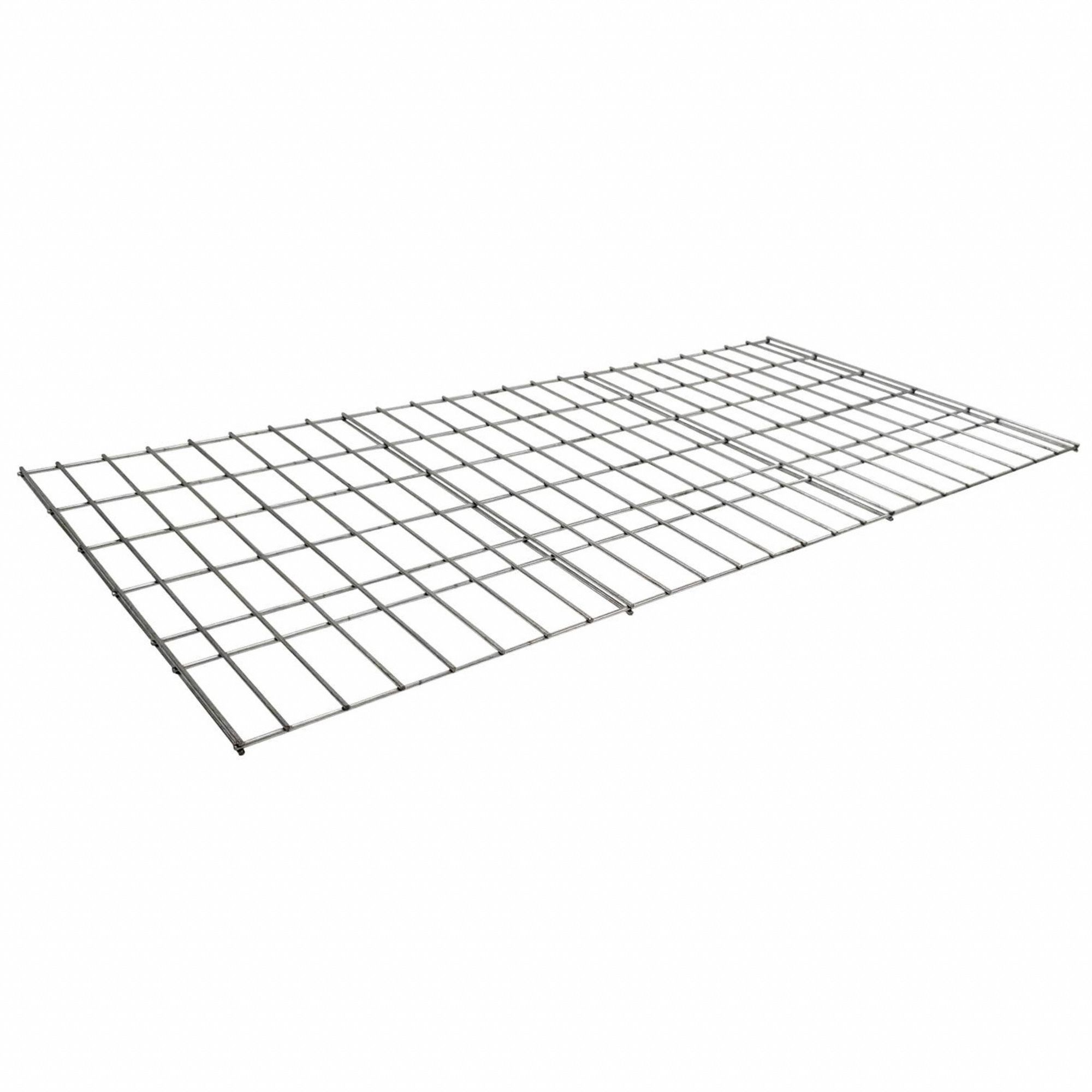 Use with Bulk Storage Rack: 48 in x 24 in, 5 ga Decking, Steel, 300 lb Load Capacity