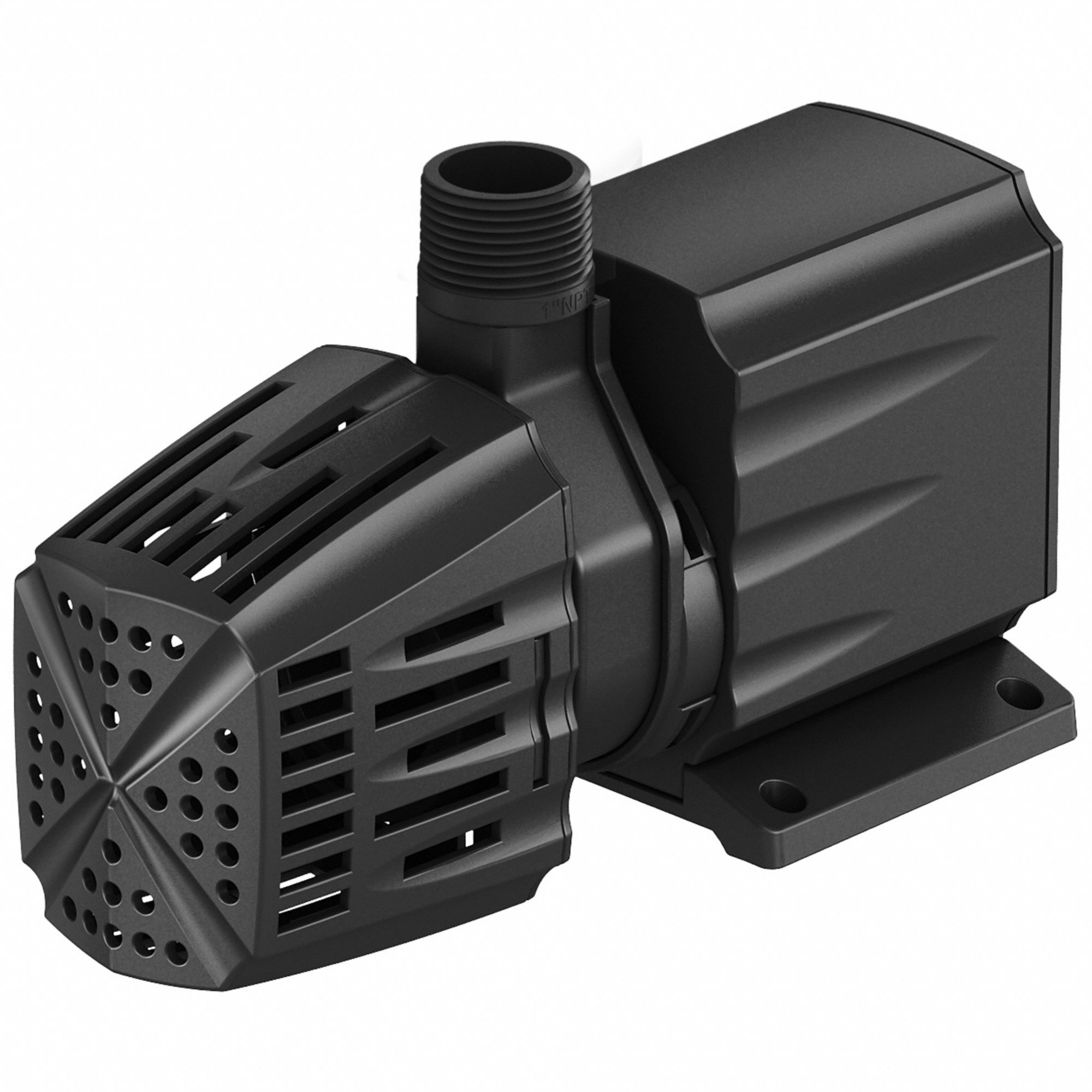 MD Series Pump, 1500 GPH: 115V, Plastic housing, 16 ft Max Head