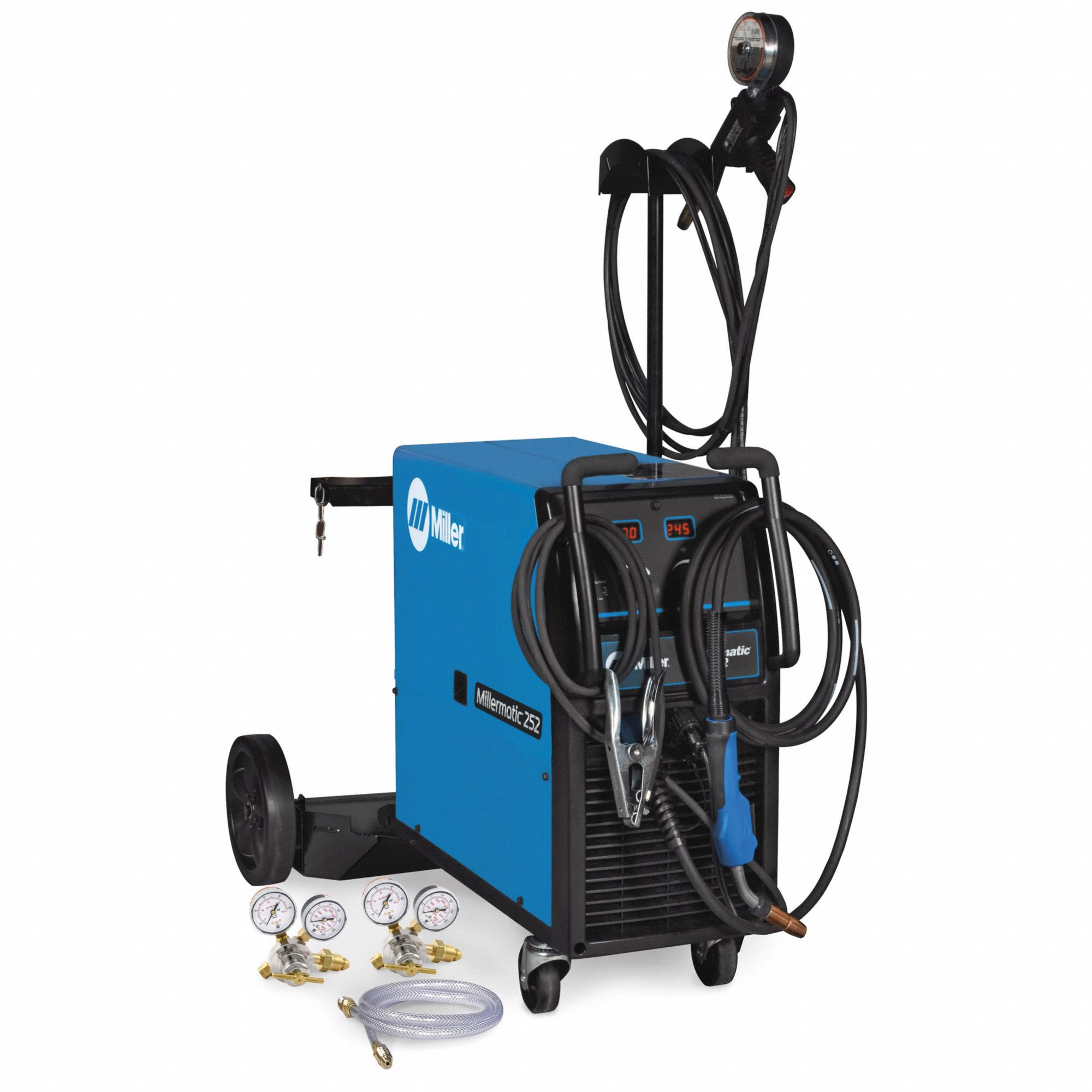 MIG WELDING PACKAGE, MILLERMATIC 252, MIG/ALUMINUM PACK WITH RUNNING GEAR