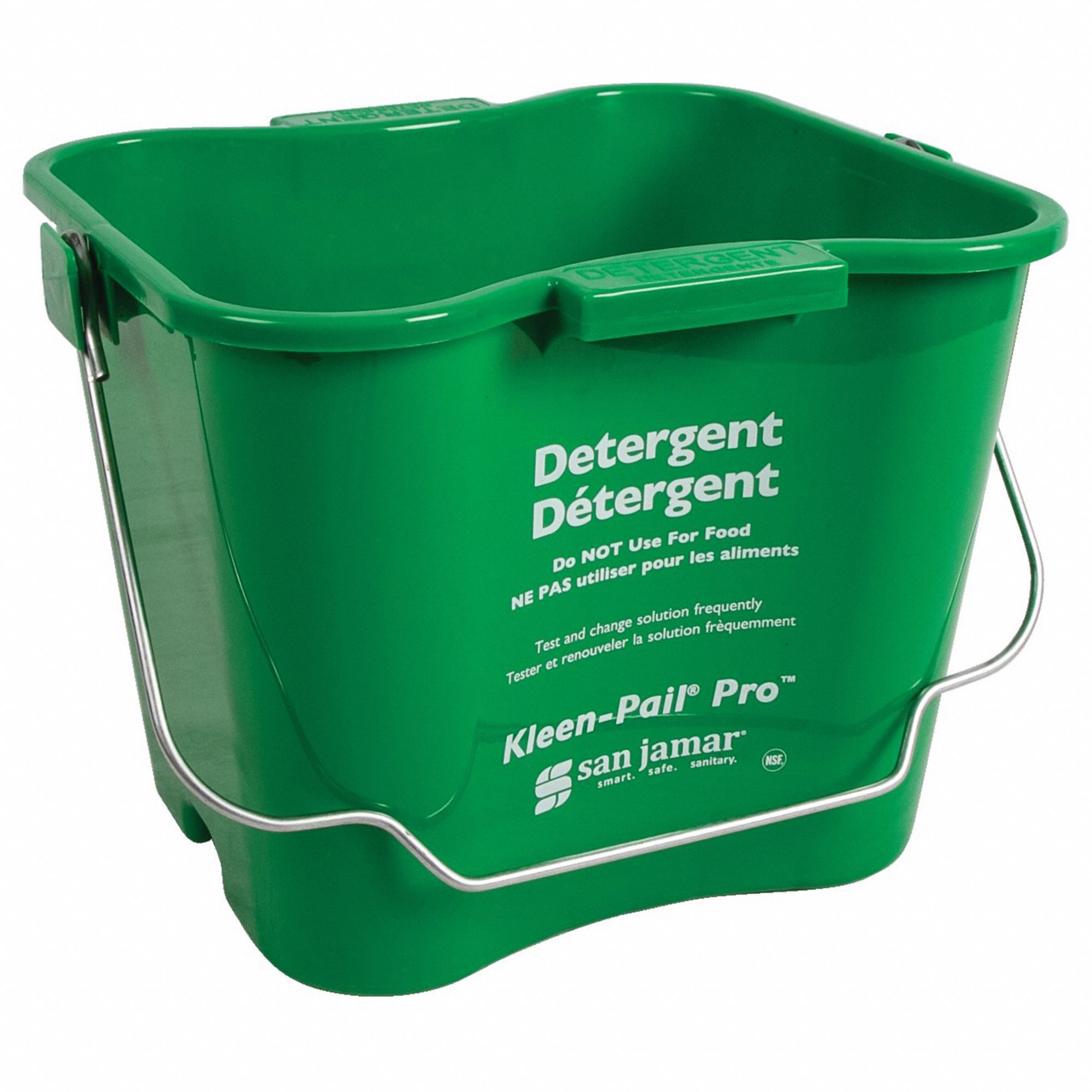 KLEENPAIL, 1 1/2 gal Capacity, 9 in Overall Wd, Cleaning Bucket
