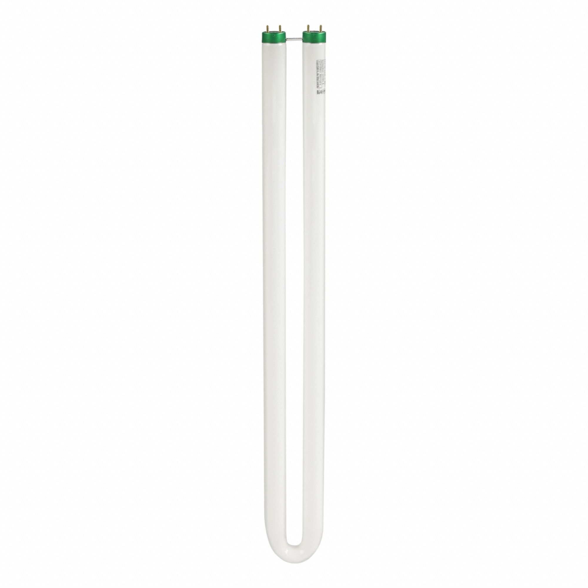 U-Shaped Fluorescent Bulb: T8, Medium Bi-Pin (G13), 1 5/8 in U-Bend Leg Spacing, 31 W Watt
