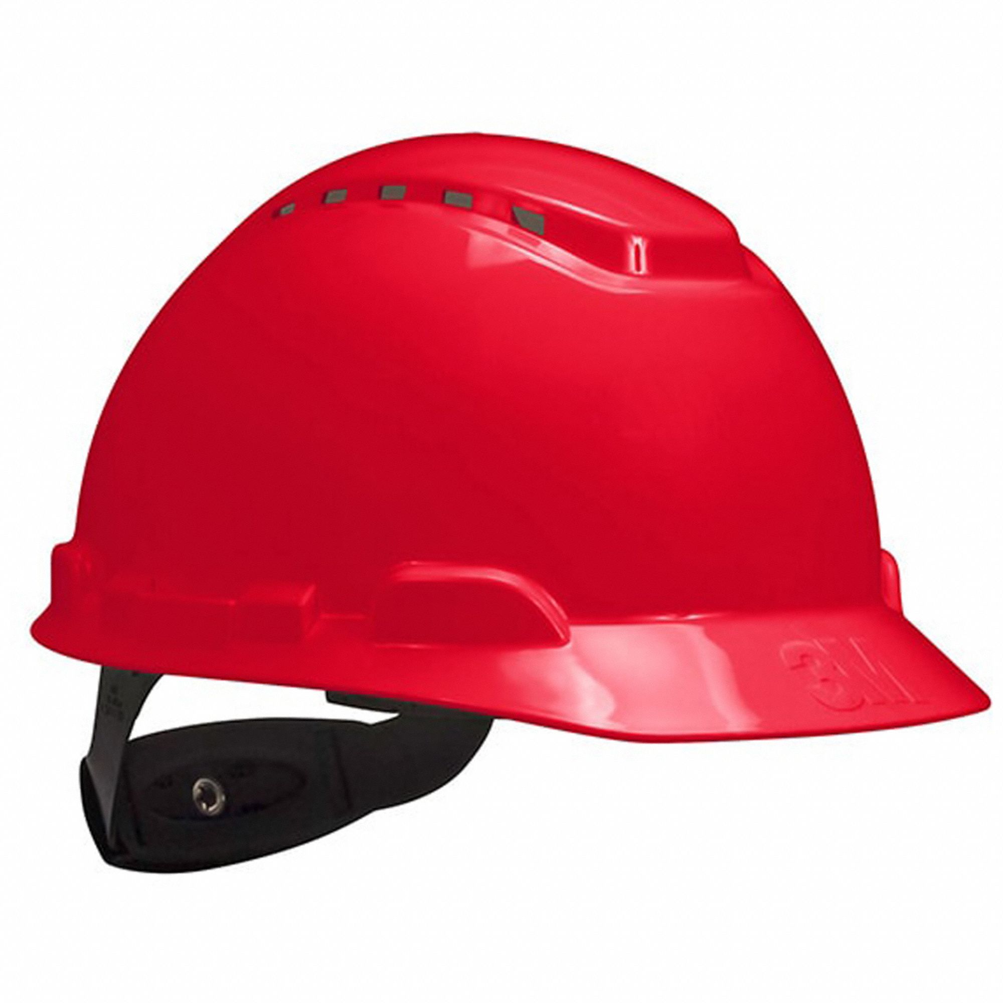 Red, No Graphics, Hard Hat 796U1276454NUVH705VL Grainger