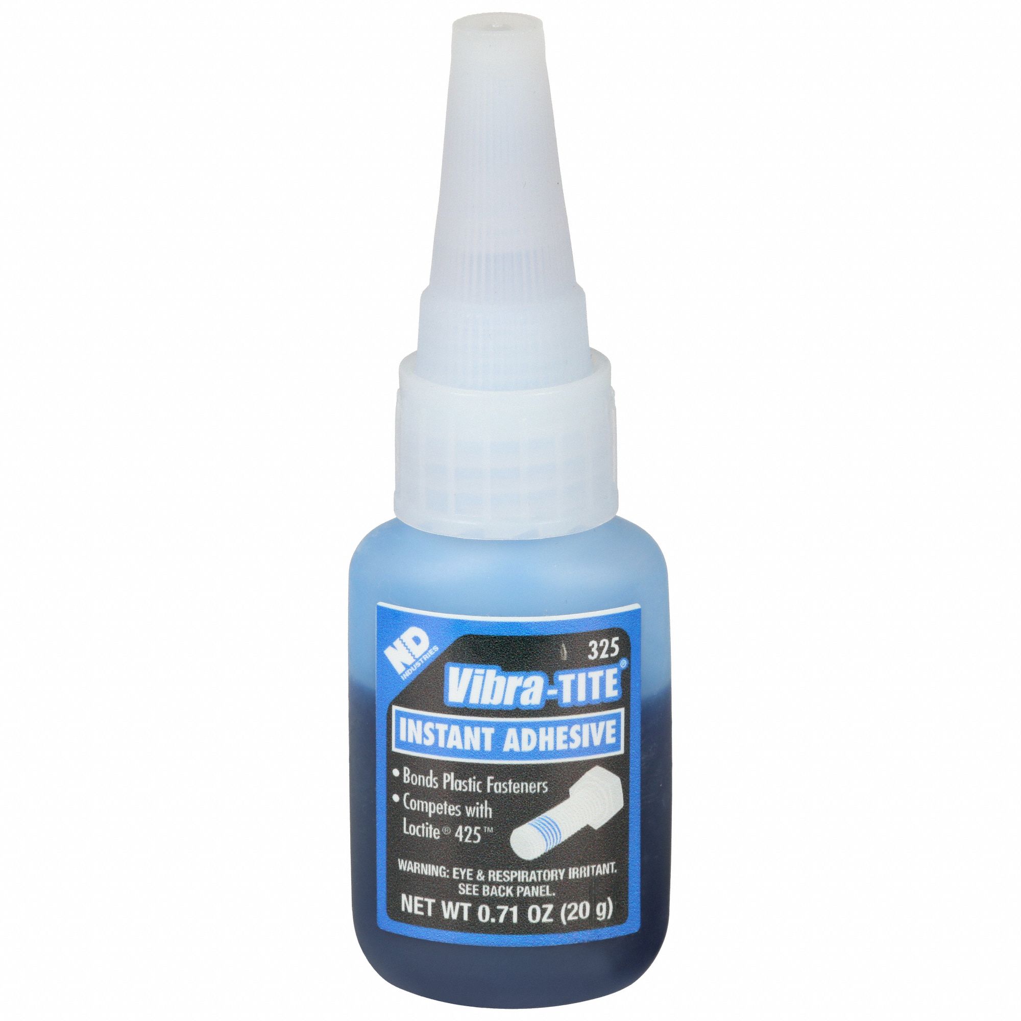 VIBRATITE, 325, Blue, Plastic Threadlocker 796U3332520 Grainger