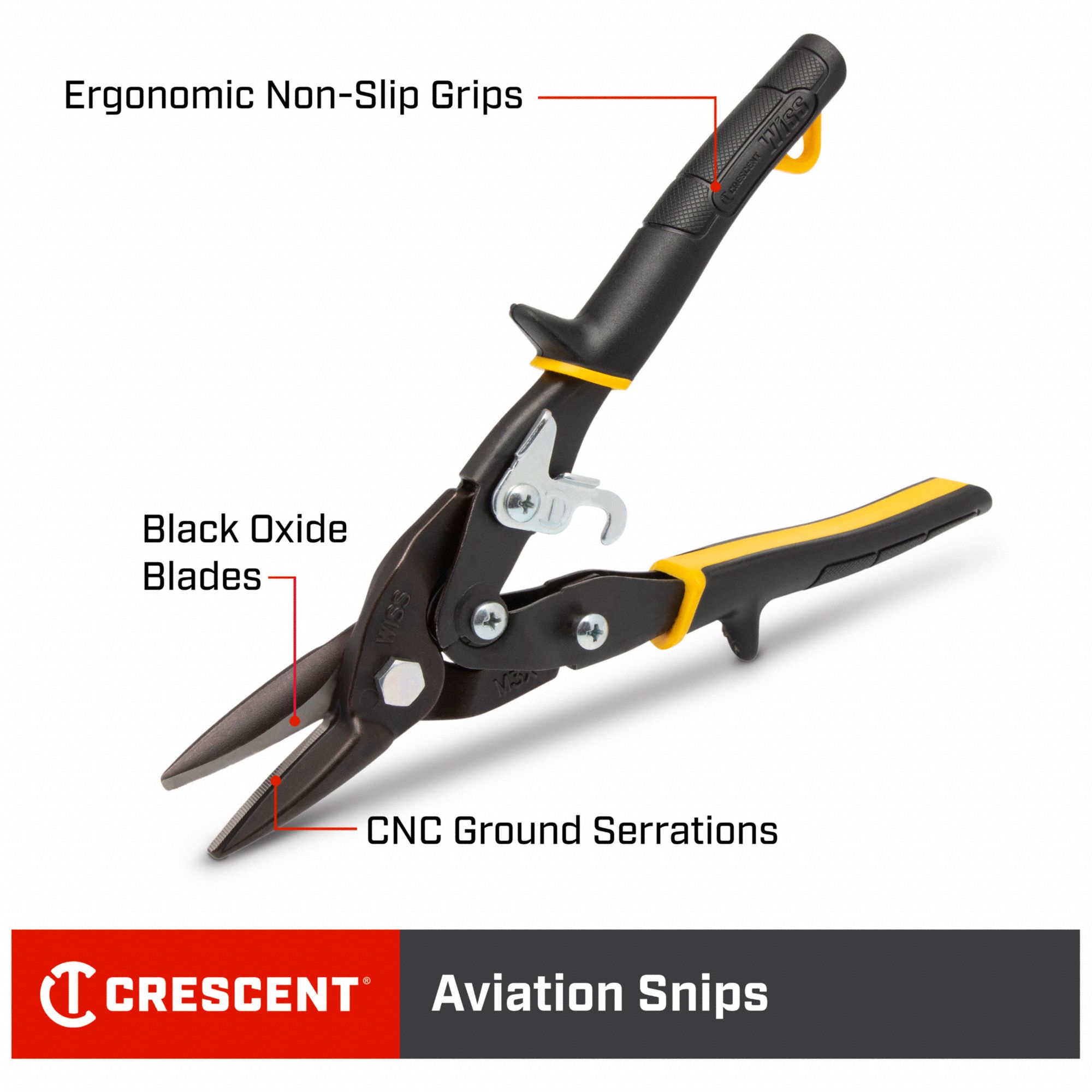 Sheet Metal Cutting Scissors, Tin Snips, Corrosion Resistant For