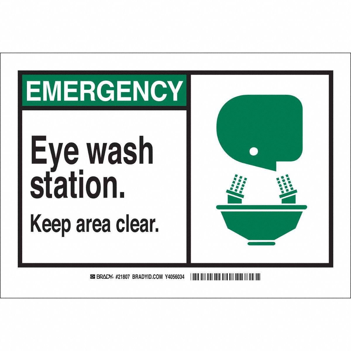 B40110H X14W ANSI EMERGENCY EYE WASH