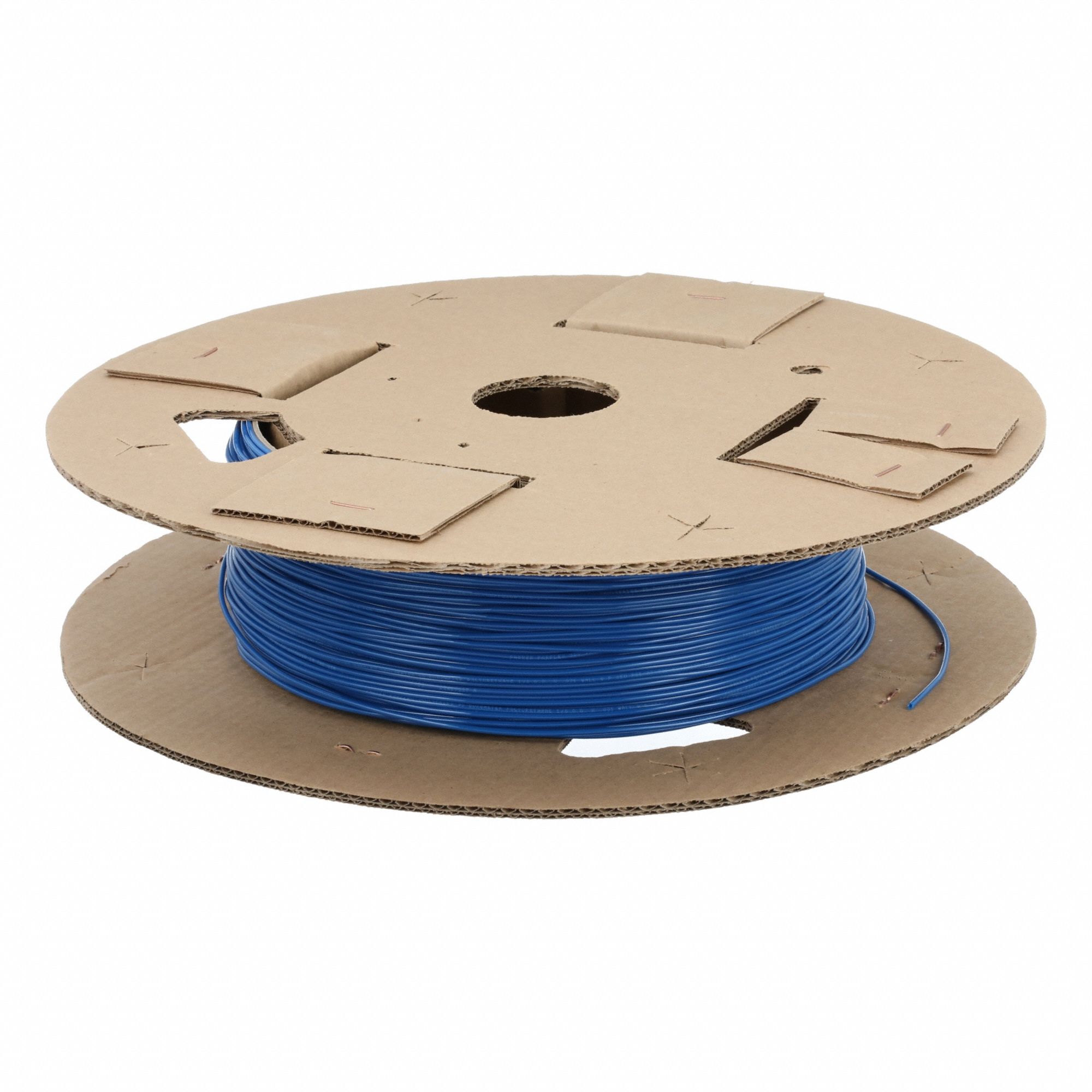 Tubing: Polyurethane, ID 1/16 in, OD 1/8 in, 500 ft Lg, Blue