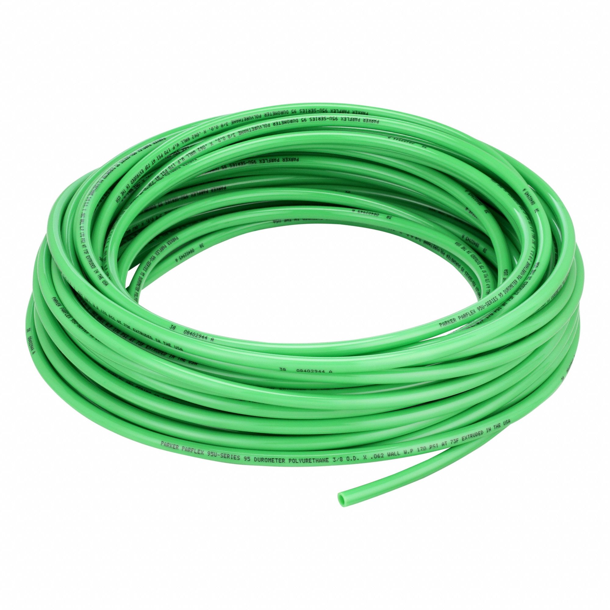 Tubing: Polyurethane, Green