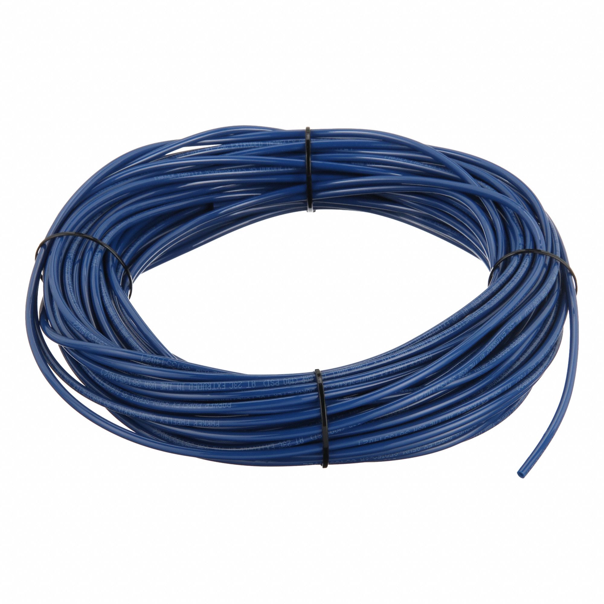 Tubing: Polyurethane, ID 2.5 mm, OD 4 mm, 100 ft Lg, Blue